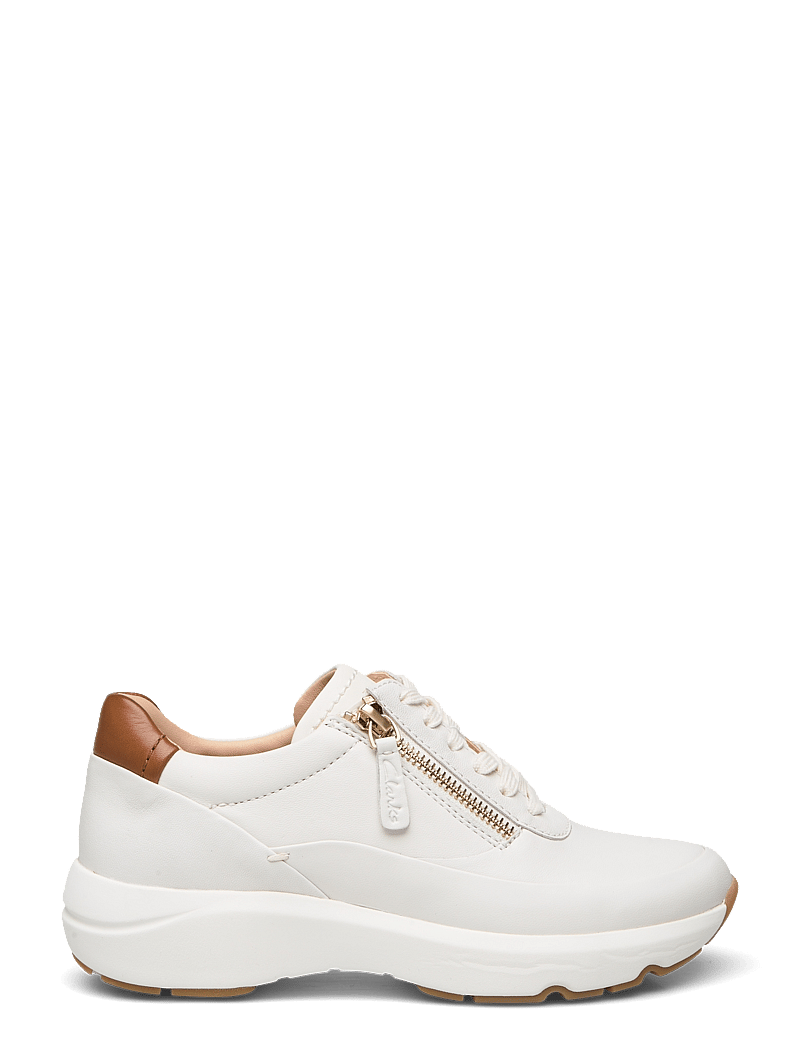 Clarks - Tivoli Zip D - konfirmation - off white lea - 1
