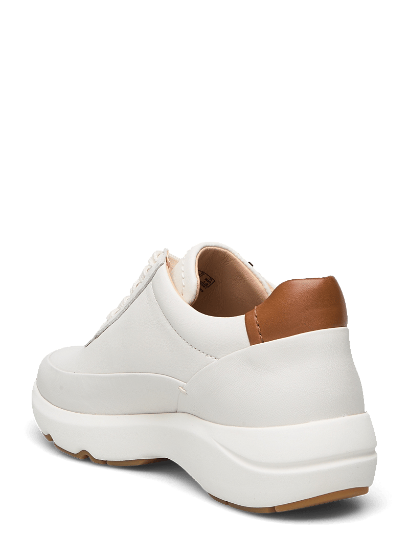 Clarks - Tivoli Zip D - konfirmation - off white lea - 2