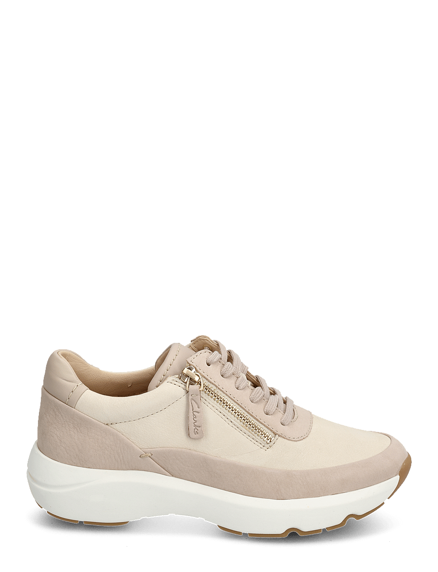 Clarks - Tivoli Zip D - niedrige sneaker - sand combi - 1