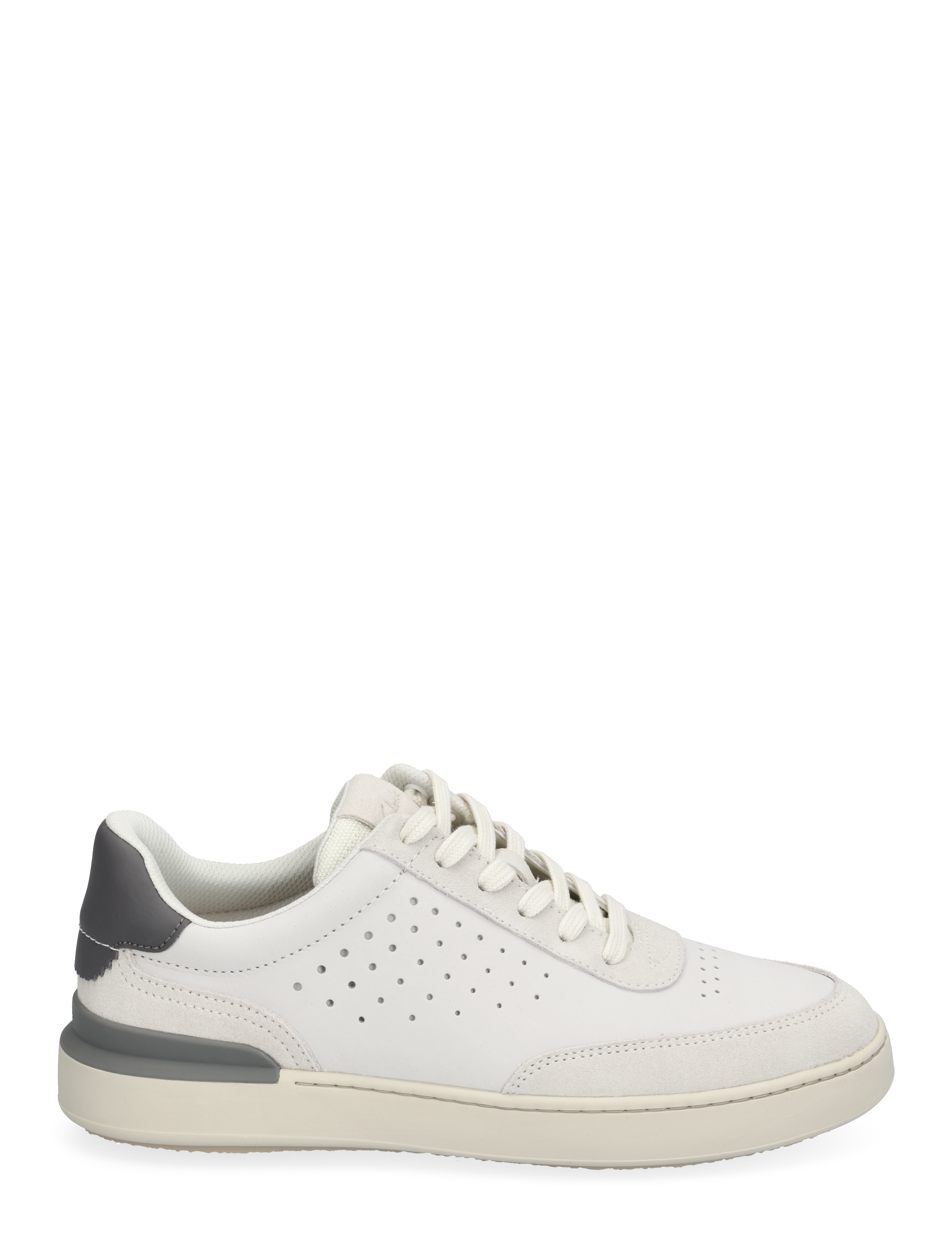 Clarks - Courtlite Run G - herren - white nubuck - 1