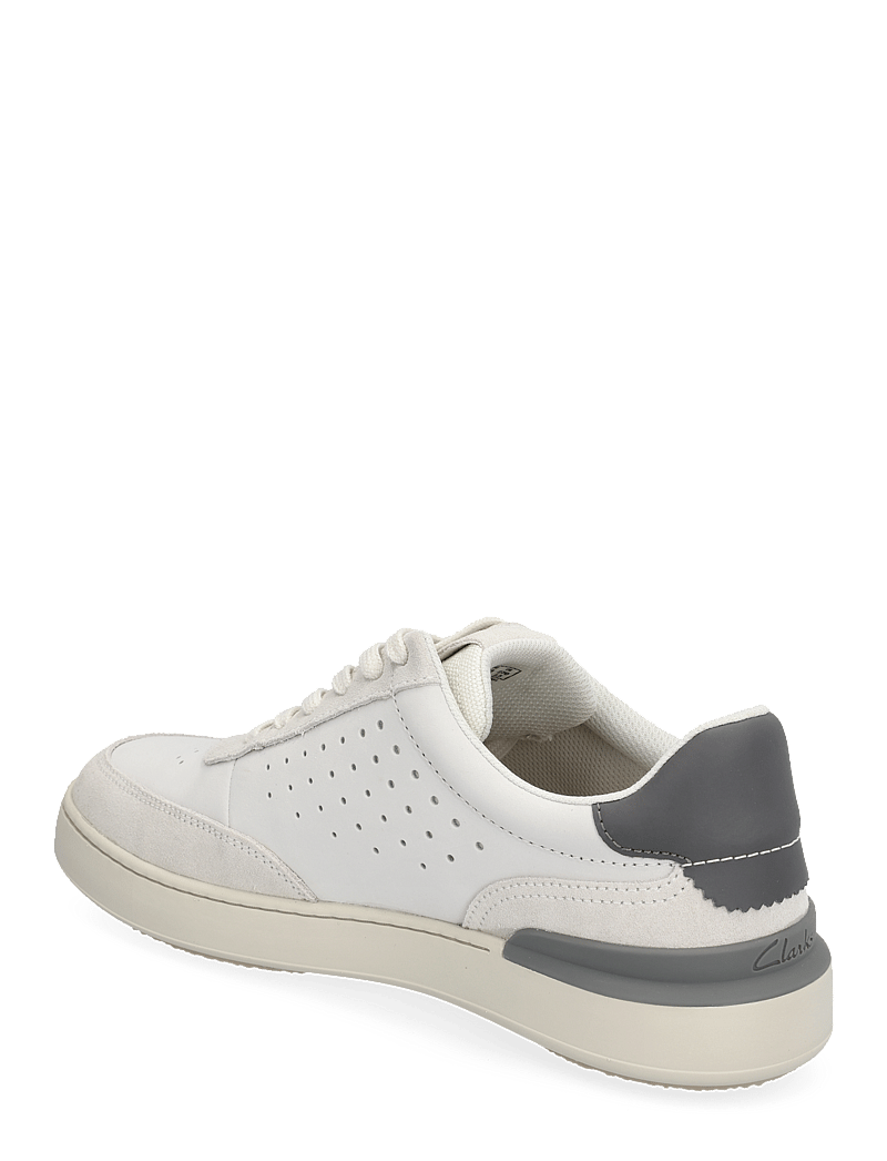 Clarks - Courtlite Run G - niedriger schnitt - white nubuck - 2