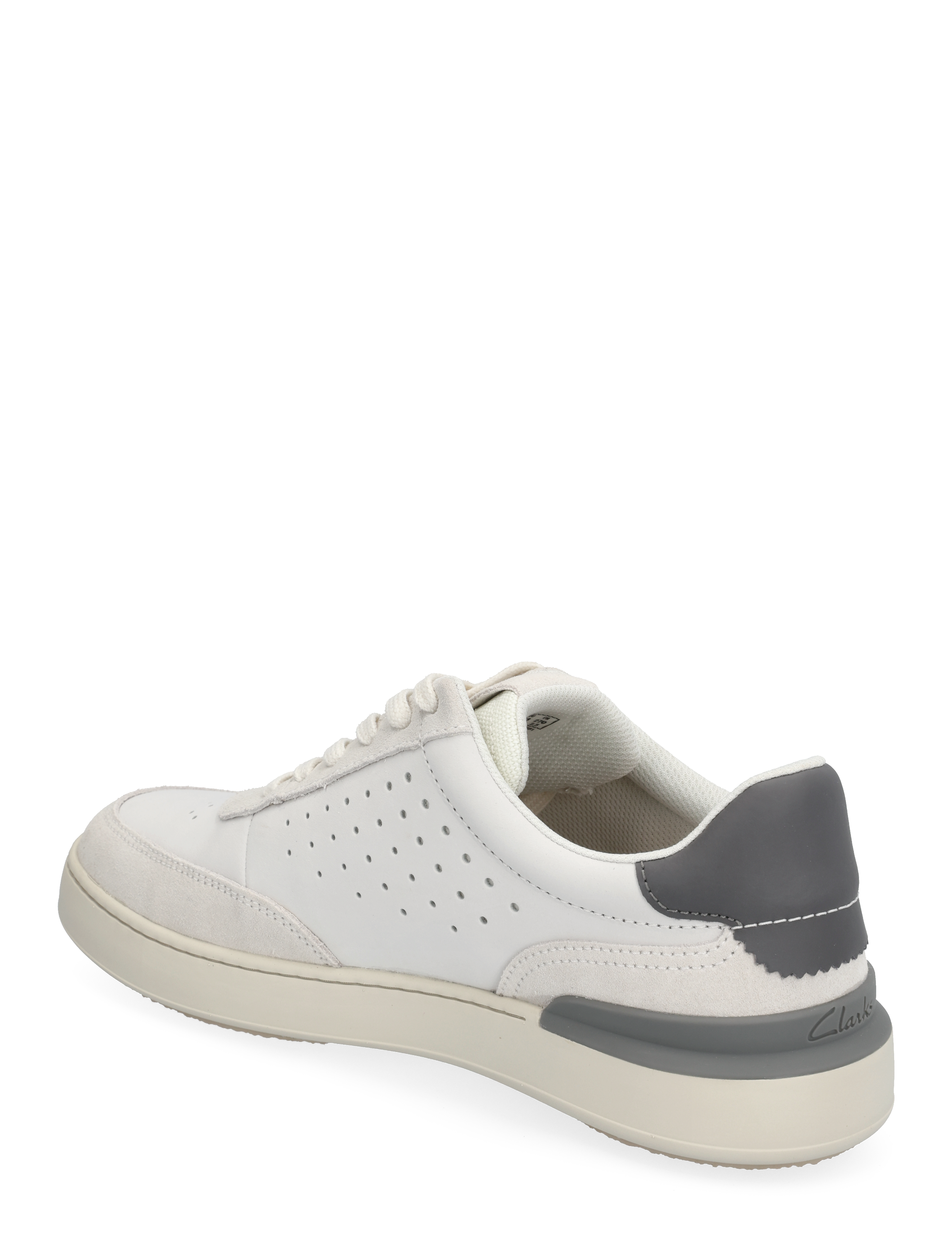 Clarks - Courtlite Run G - herren - white nubuck - 2