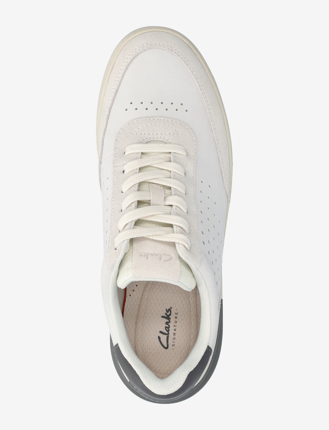 Clarks - Courtlite Run G - niedriger schnitt - white nubuck - 3