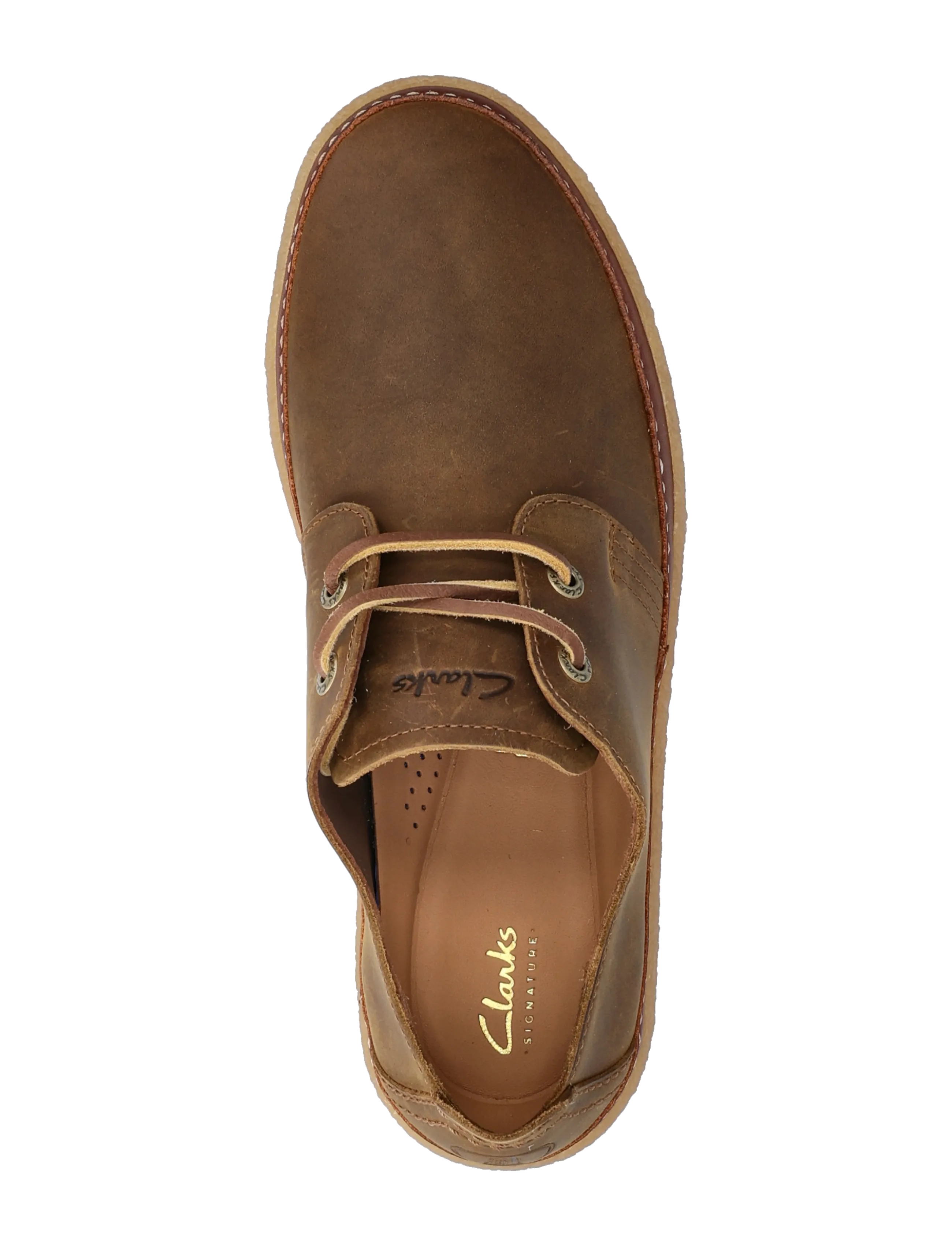 Clarks - Clarkwood Low G - beeswax leather - 3