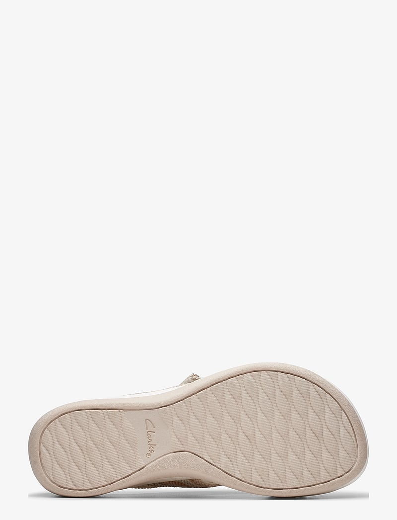 Clarks - Arla Wave D - flade sandaler - beige combi - 2