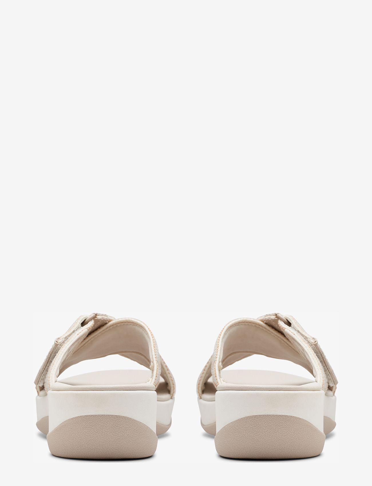 Clarks - Arla Wave D - flat sandals - beige combi - 4