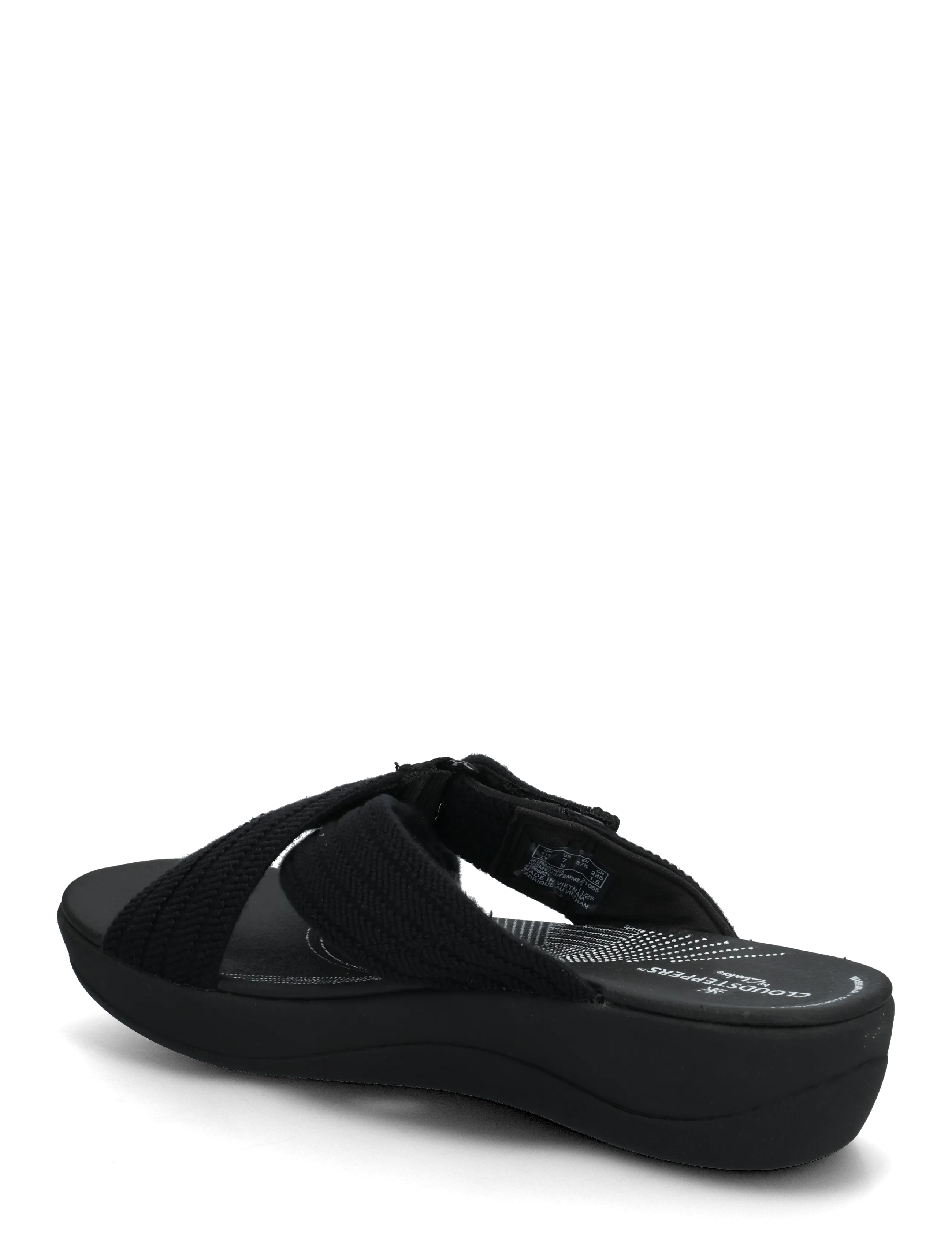 Clarks - Arla Wave D - platta sandaler - black - 2