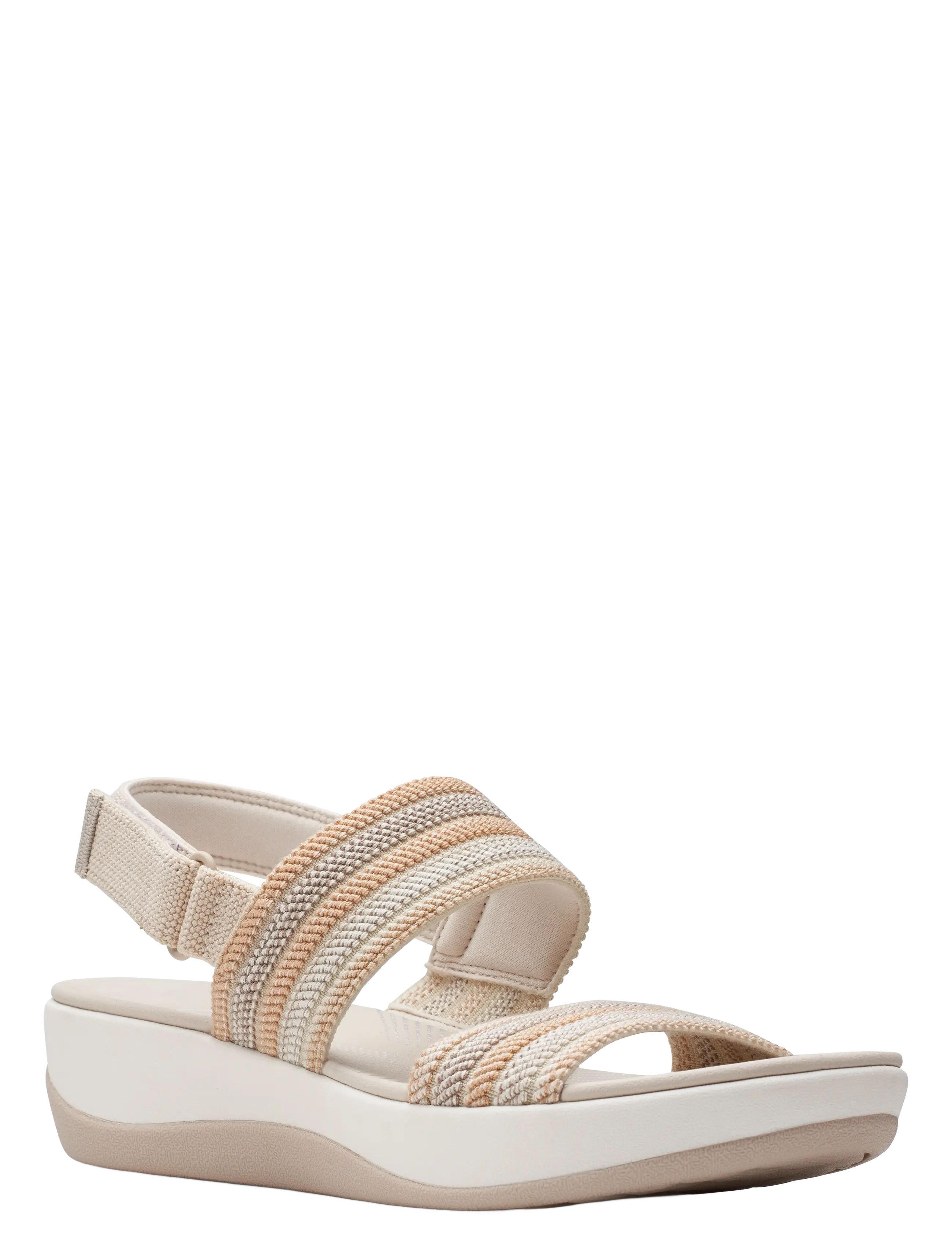Clarks Arla Stroll D, 41, Sandals, Beige - Platform Frauen