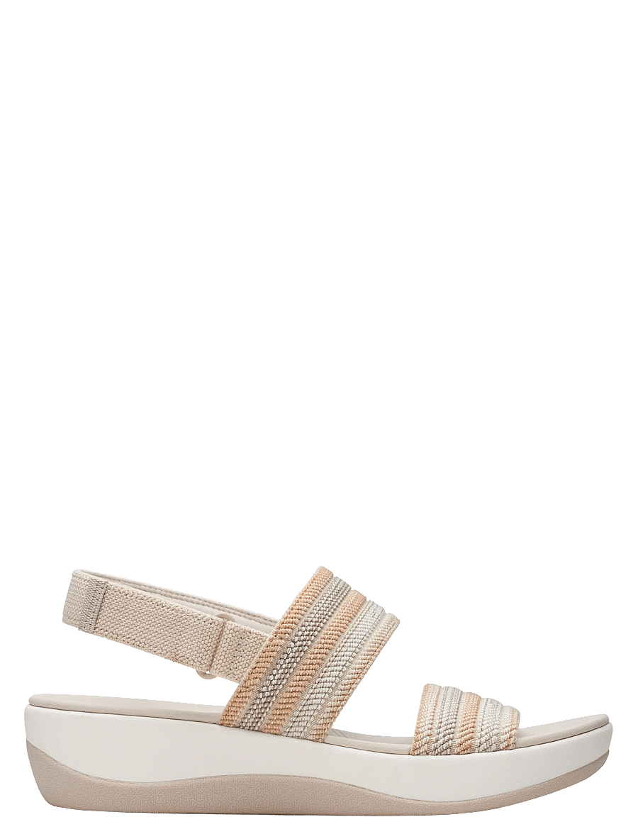Clarks - Arla Stroll D - platåsandaler - beige combi - 2