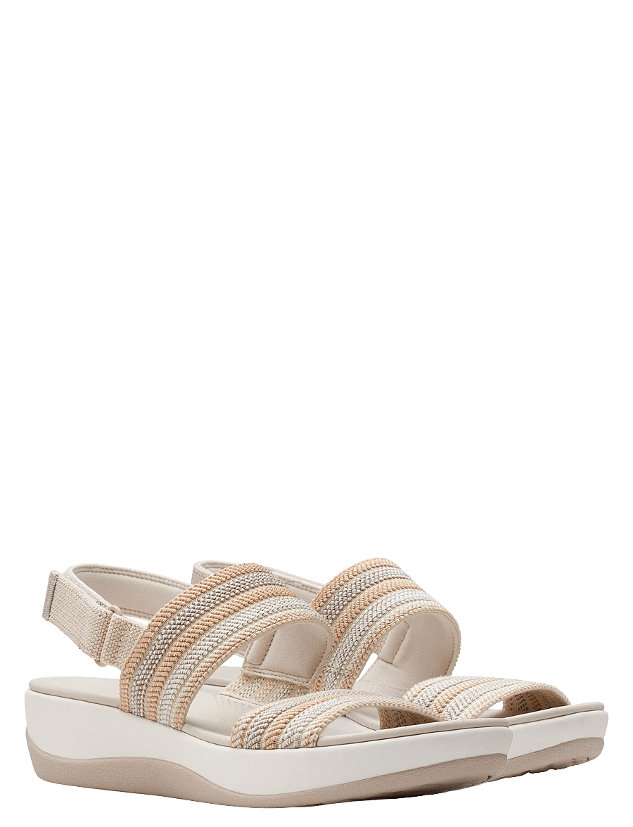 Clarks - Arla Stroll D - platåsandaler - beige combi - 5