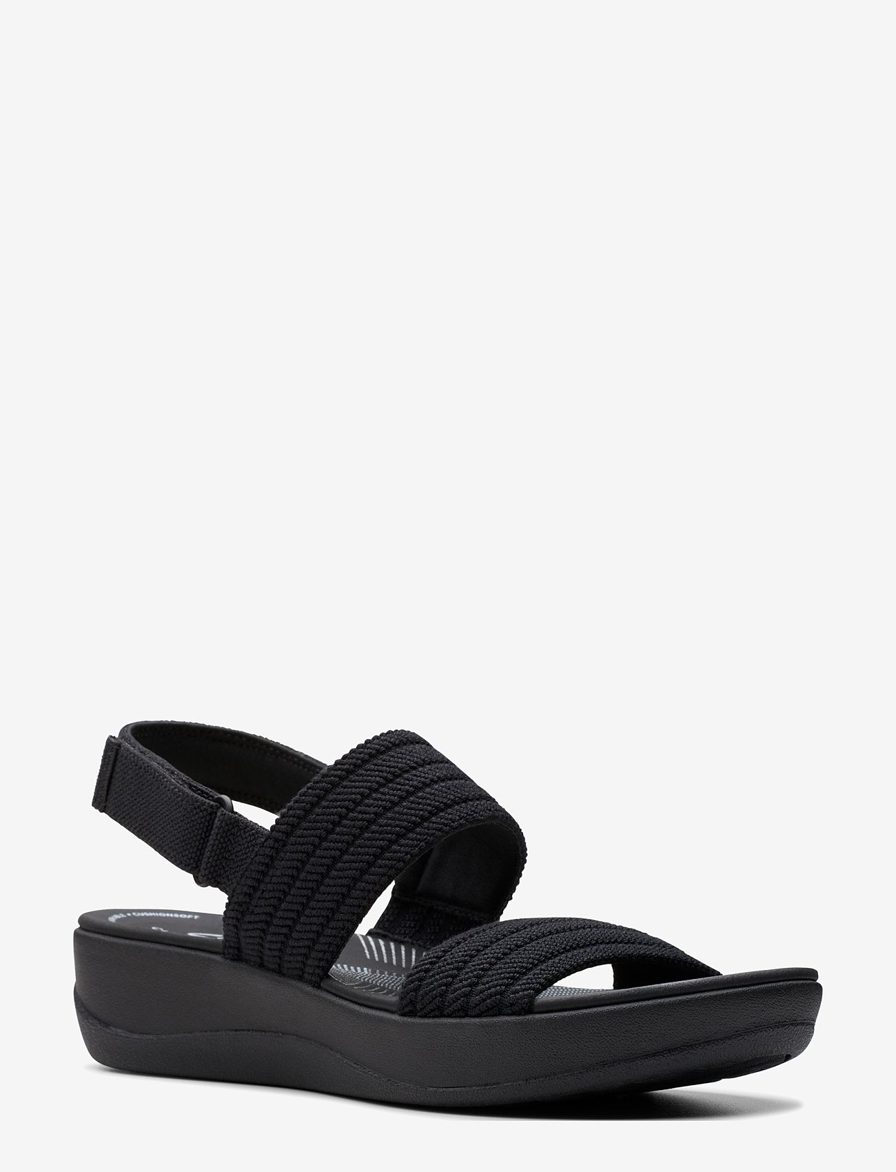 Clarks Arla Stroll D - Flache Sandalen - BLACK / black