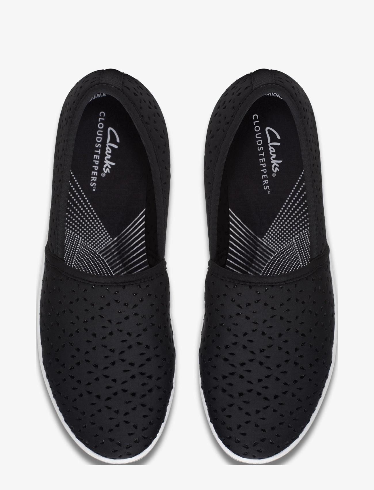 Clarks - Brinkley Emily D - laisvalaikio batai be raištelių - black - 2