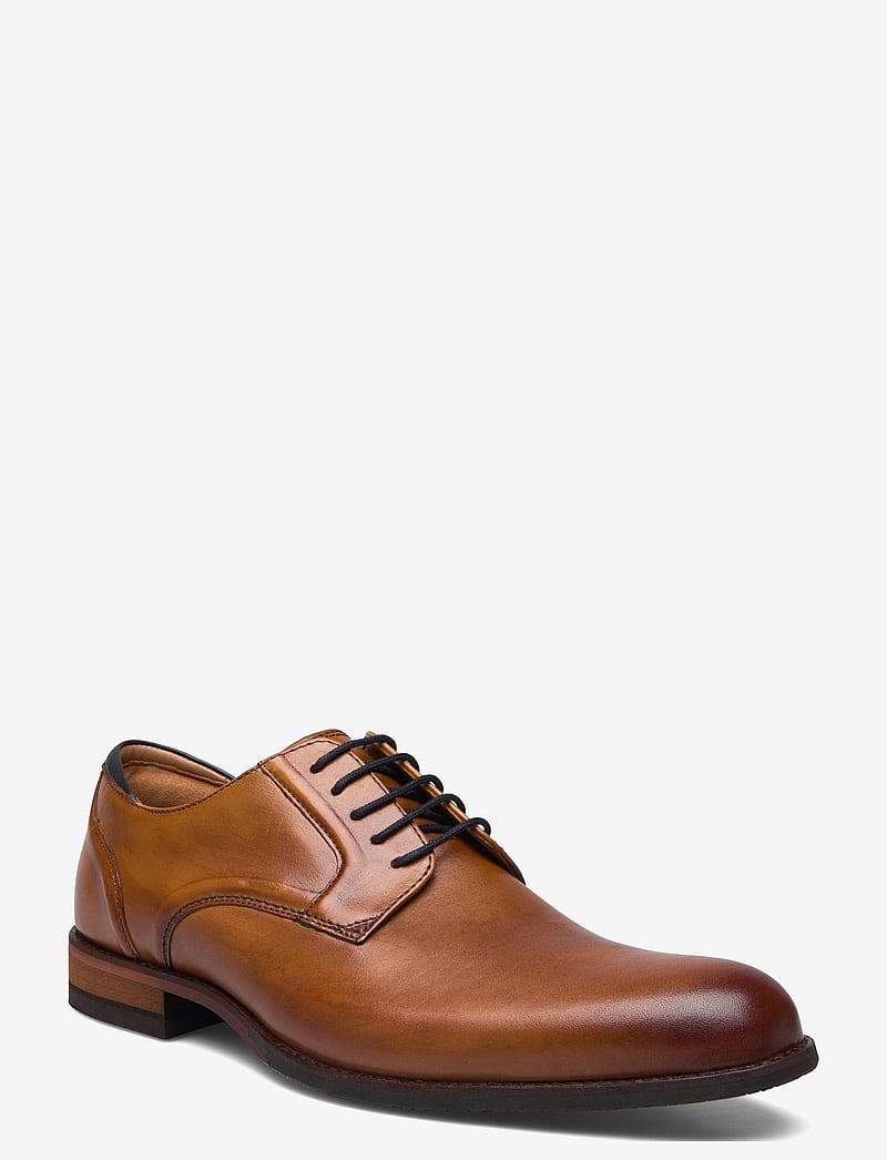 Clarks - CraftArlo Lace G - derby kingad - tan leather - 0