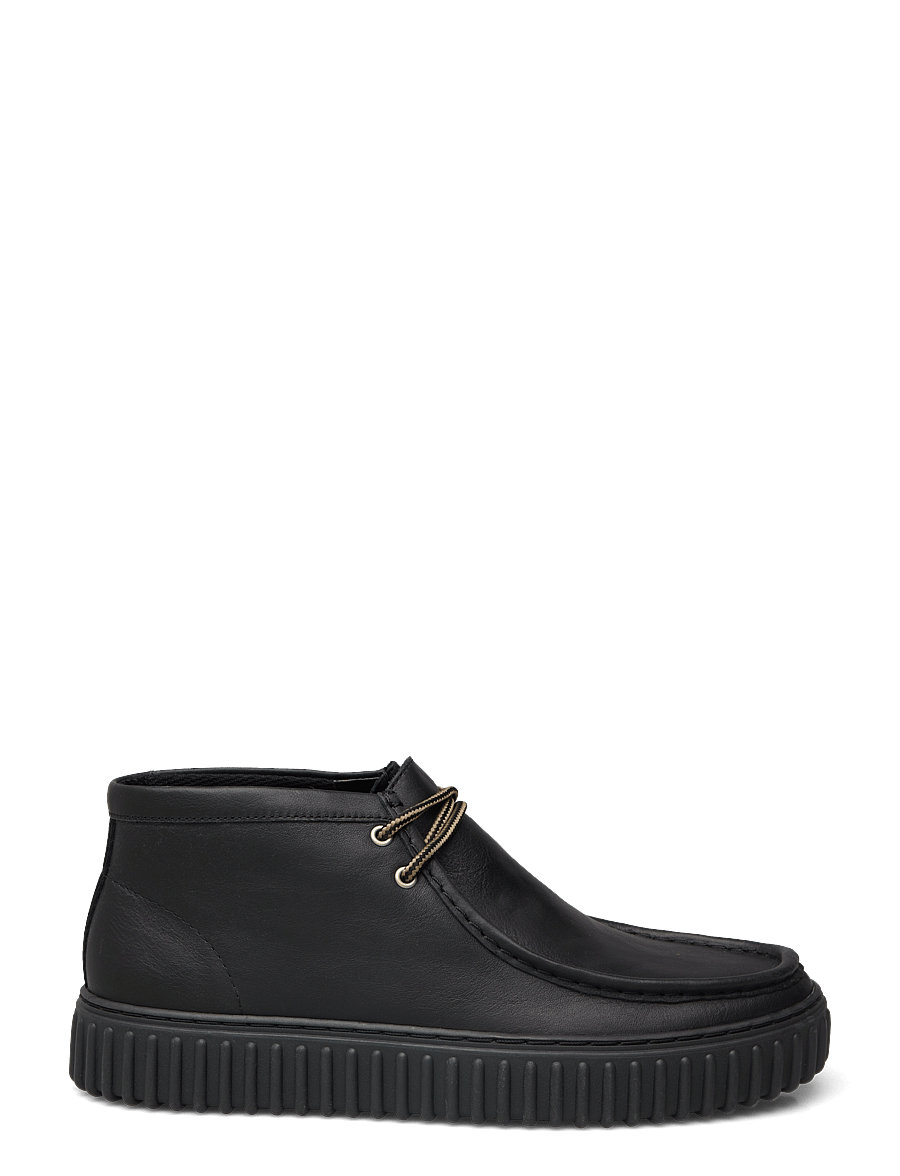 Clarks - Torhill Hi G - Ökenkängor - black leather - 1