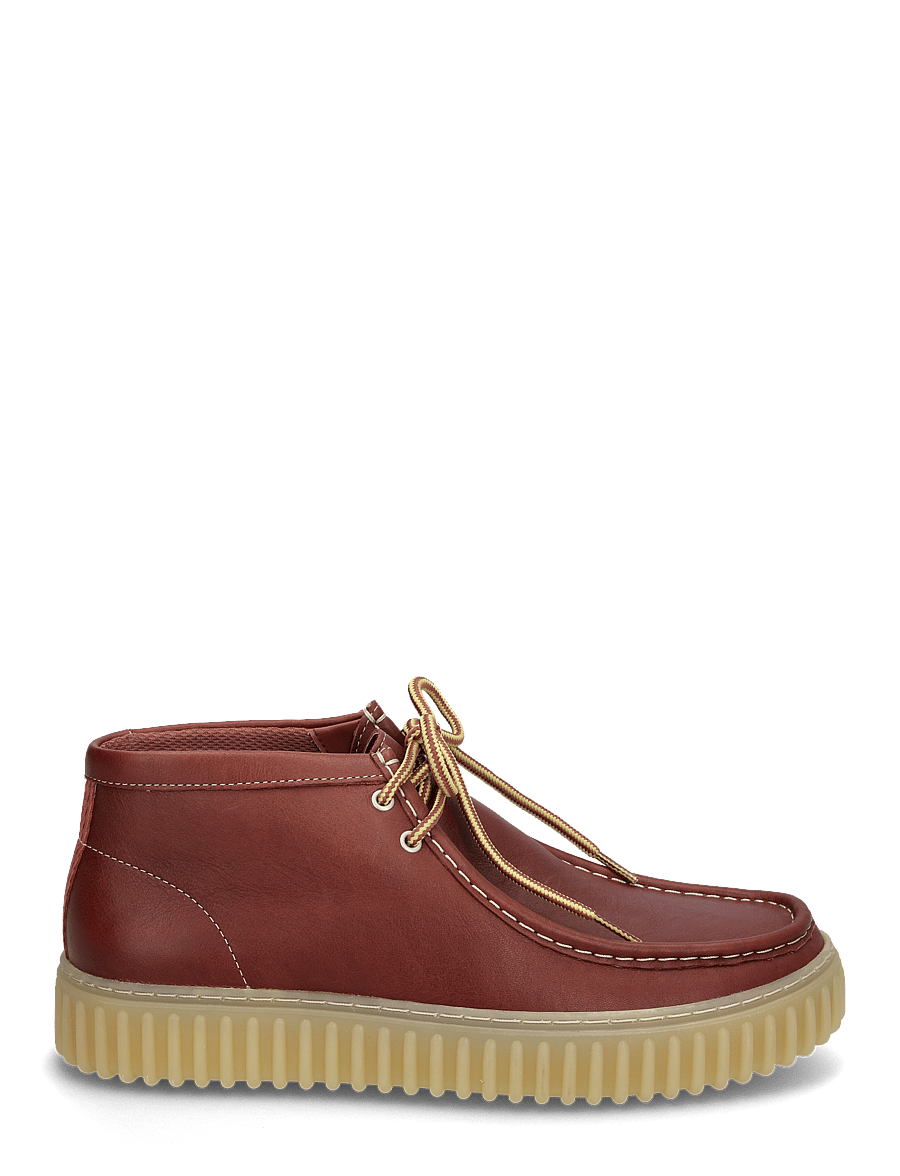 Clarks - Torhill Hi G - brown leather - 1