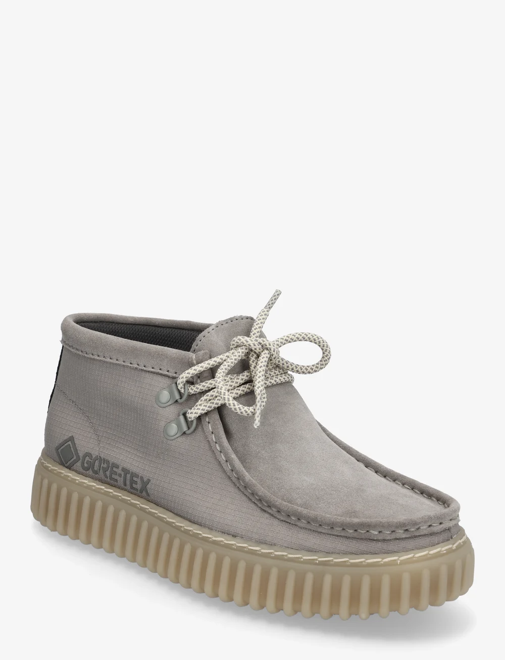 Clarks - Torhill Hi GTX G - moc-toe boots - grey combi - 0