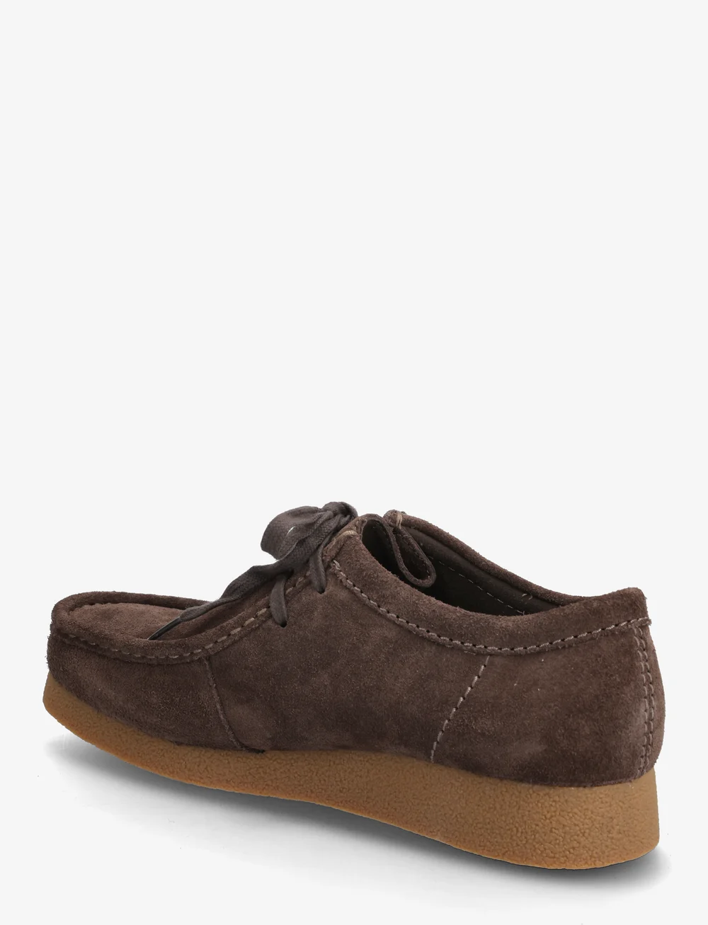 Clarks - WallabeeEVO G - derbyskor - dark brown suede - 2