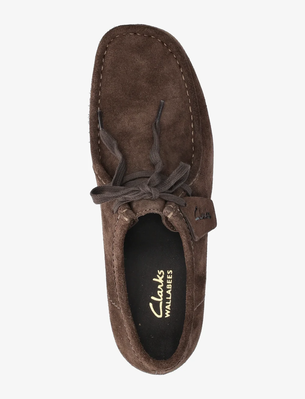 Clarks - WallabeeEVO G - derbyskor - dark brown suede - 3