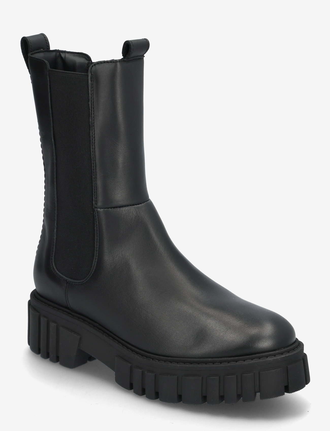 Clarks - Page Top D - black leather - 0