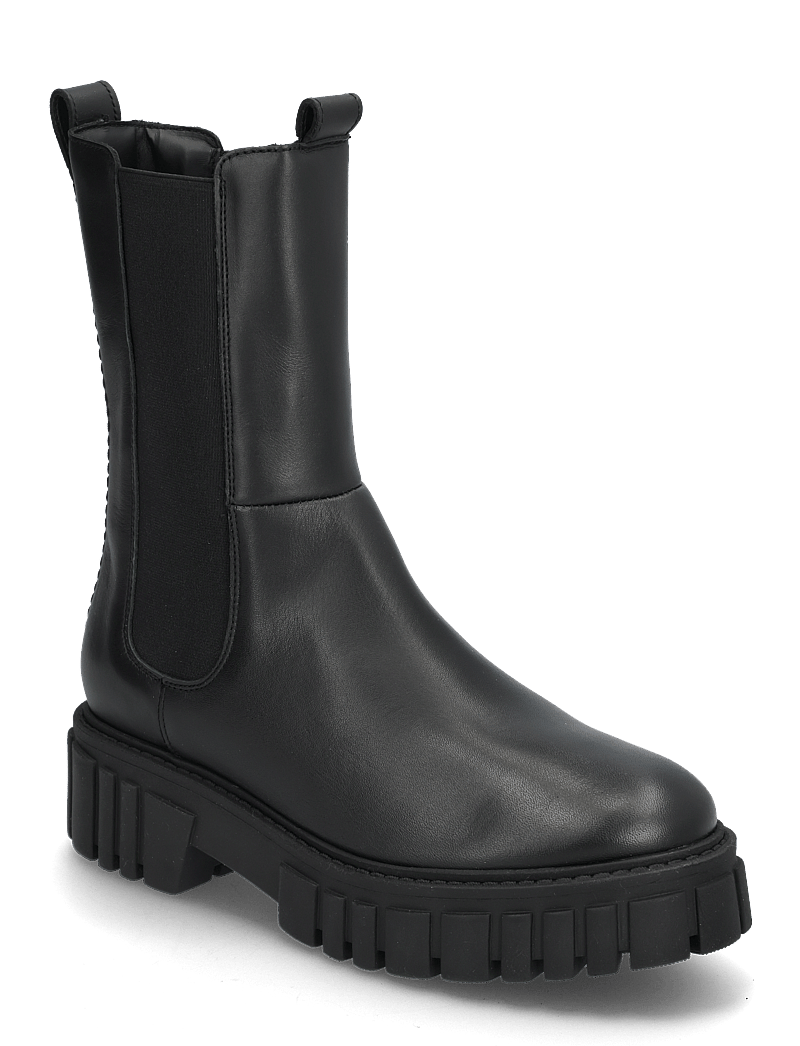 Clarks - Page Top D - black leather - 0