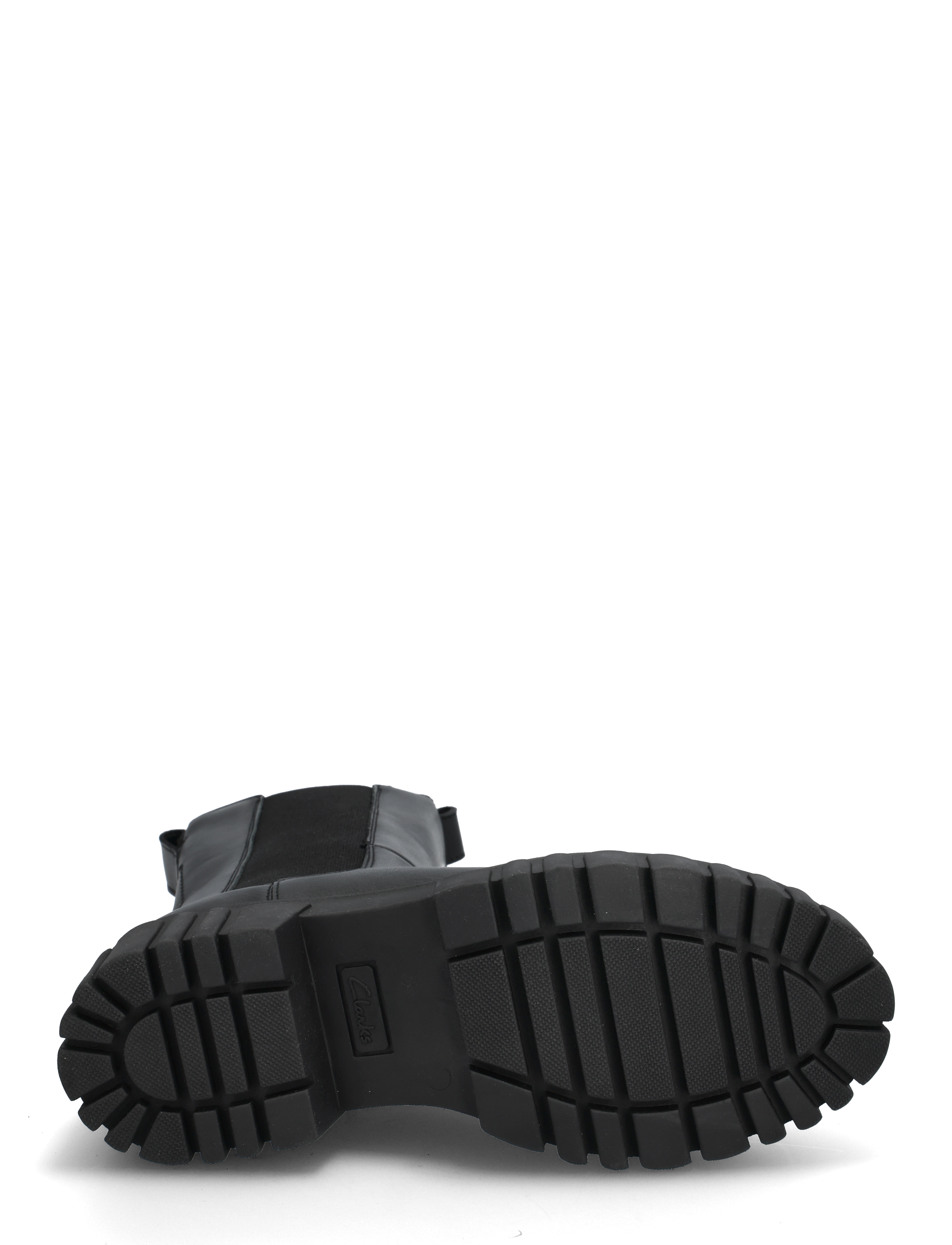 Clarks - Page Top D - black leather - 4