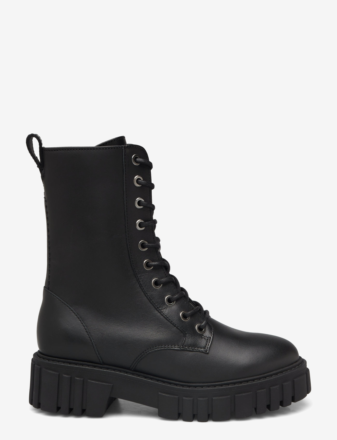 Clarks - Page Lace D - black leather - 1