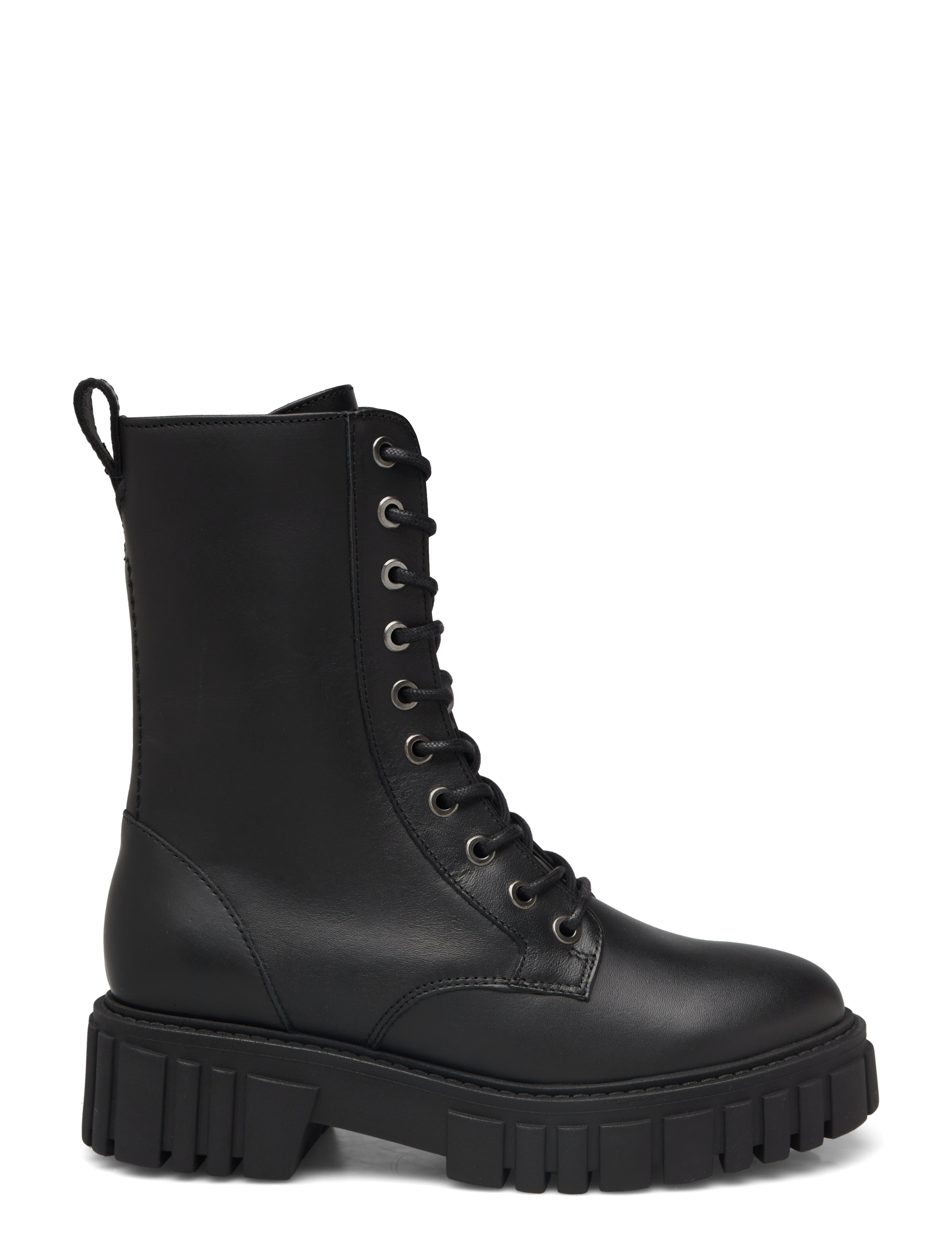 Clarks - Page Lace D - black leather - 1