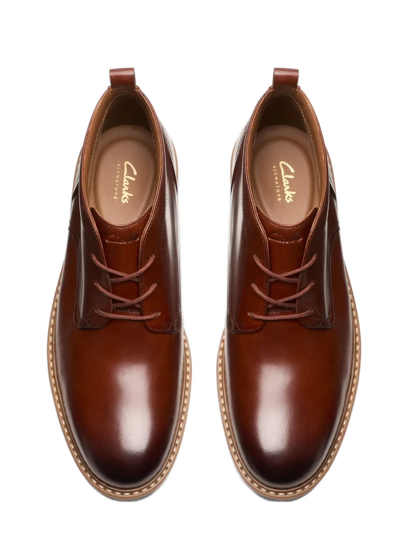 Clarks - Aldwin Chukka G - mid tan lea - 4