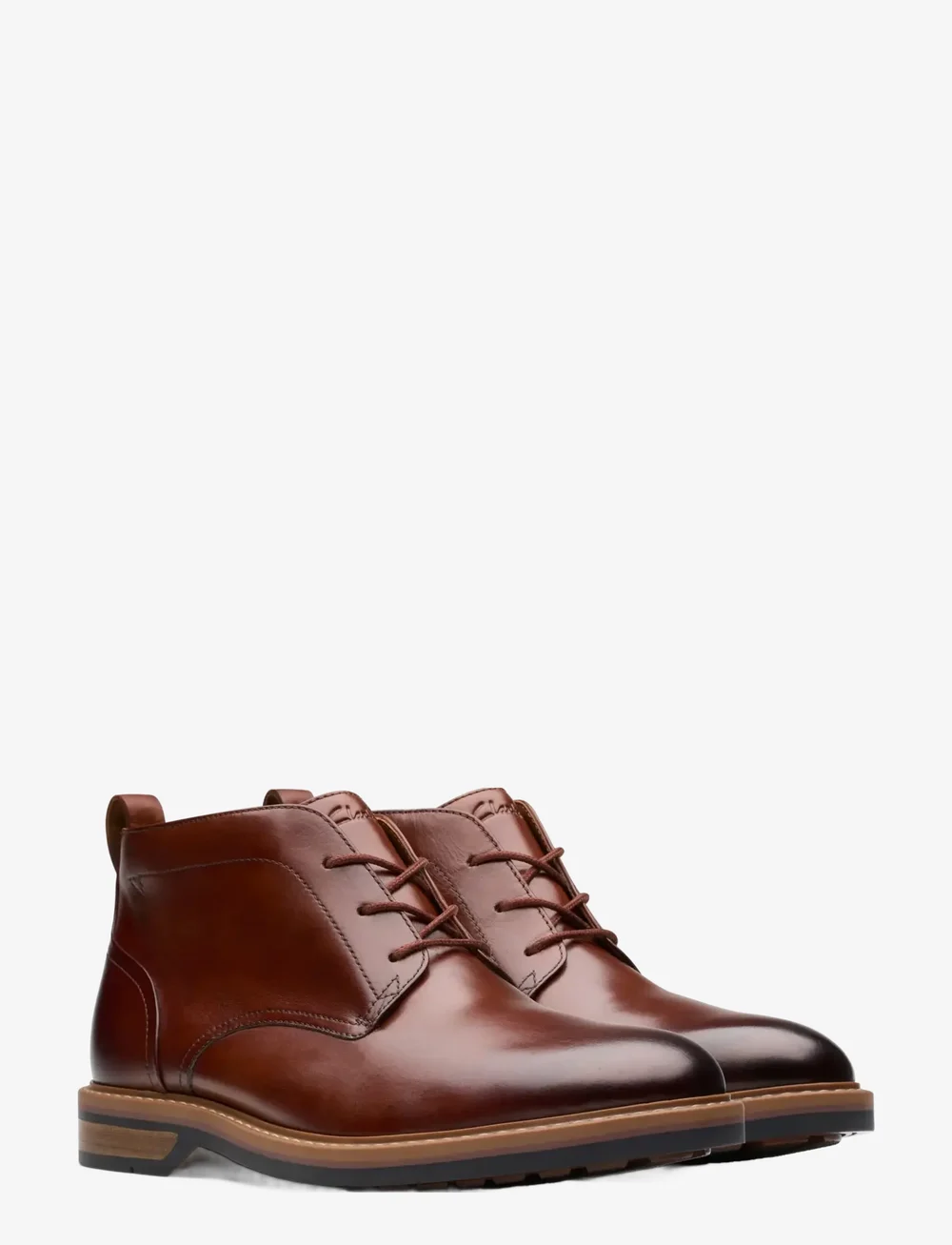 Clarks - Aldwin Chukka G - derby-schuhe - mid tan lea - 5