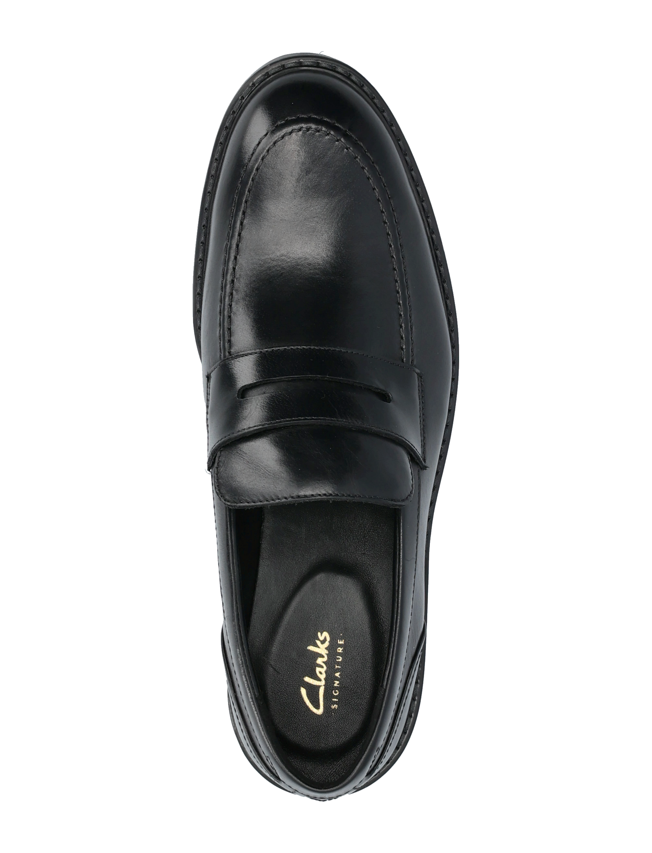 Clarks - Aldwin Step G - black leather - 3