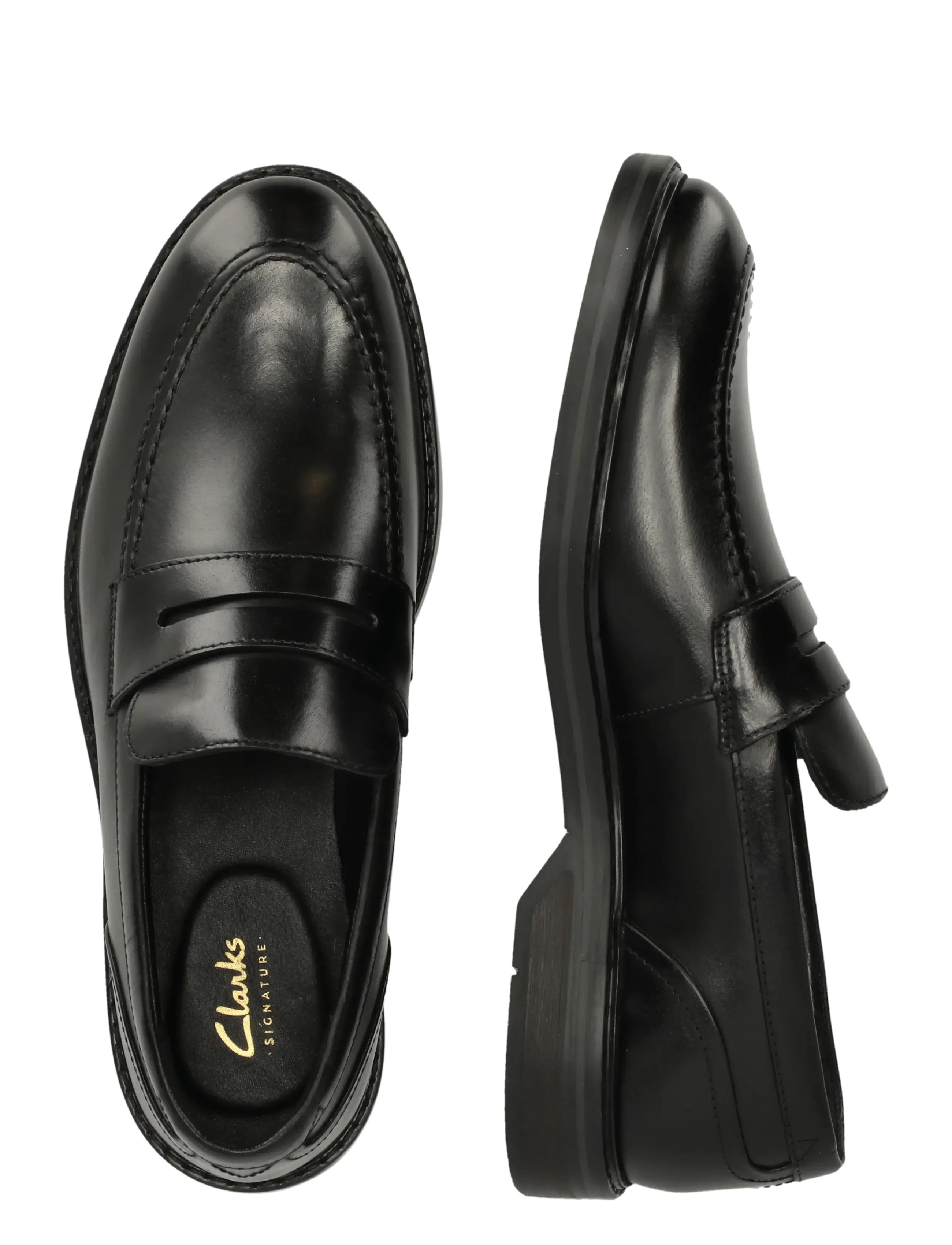 Clarks - Aldwin Step G - black leather - 5