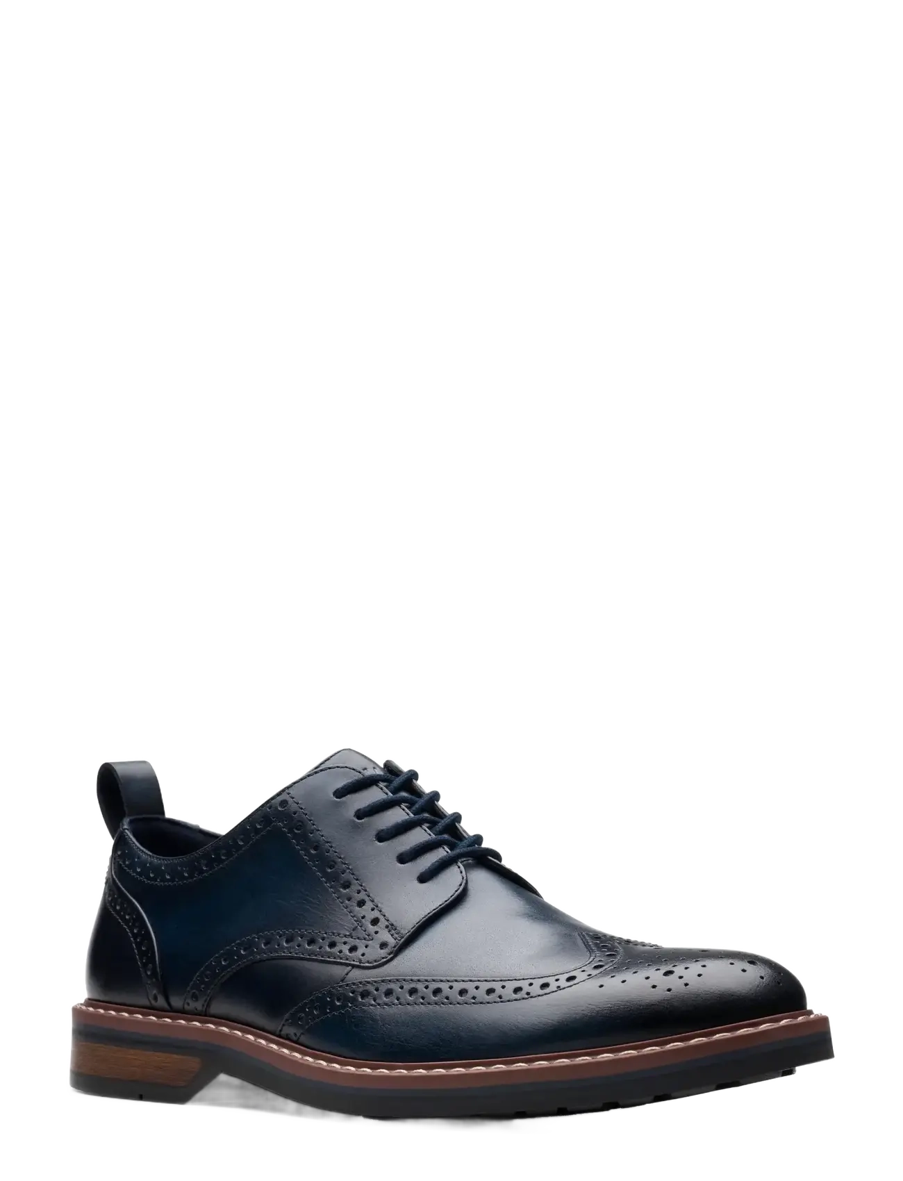 Clarks Aldwin Limit G - Skór - NAVY LEATHER / navy