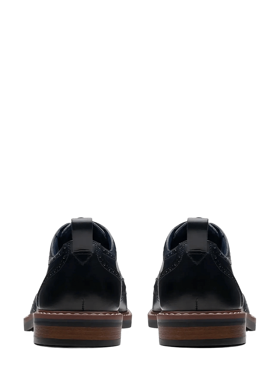 Clarks - Aldwin Limit G - navy leather - 5