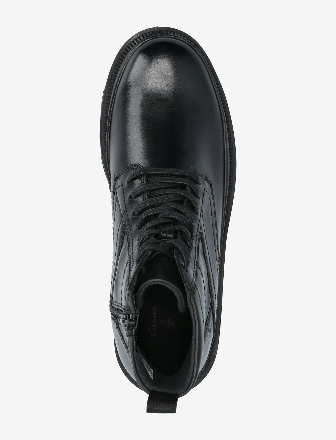 Clarks - Badell Hi WP G - black wlined lea - 3