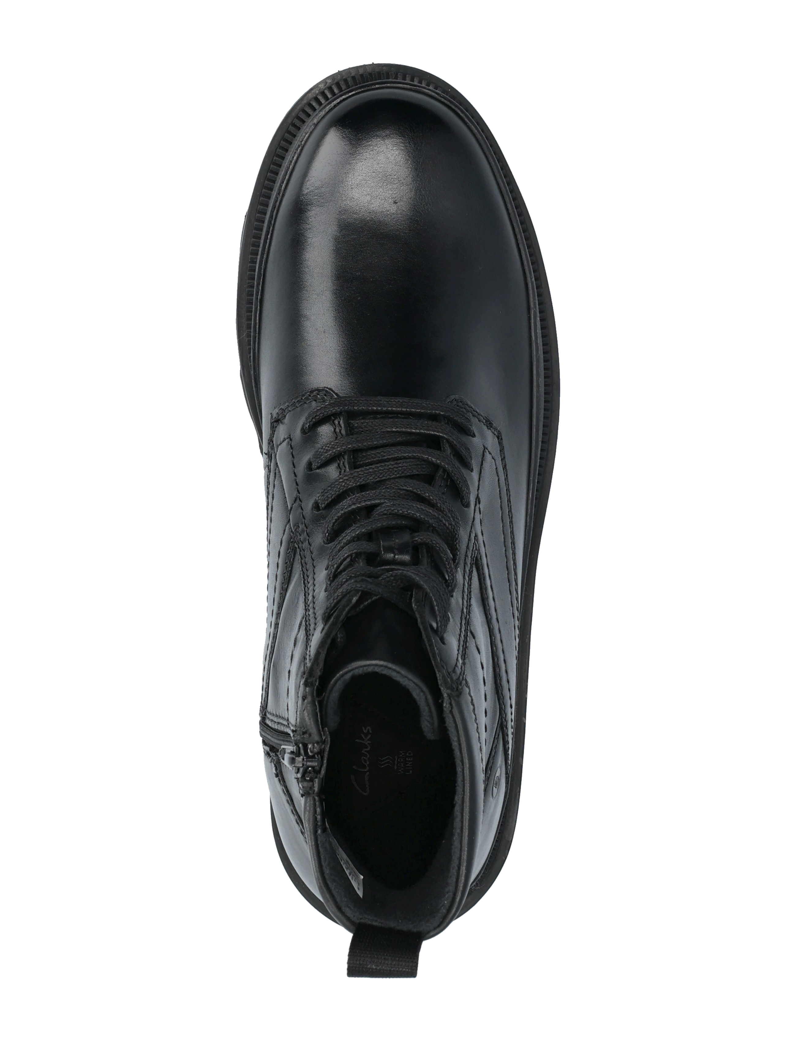 Clarks - Badell Hi WP G - black wlined lea - 3