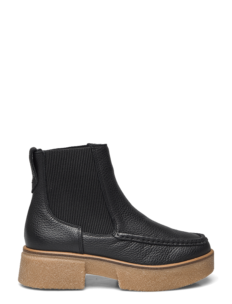 Clarks - Linoso Top D - black leather - 1