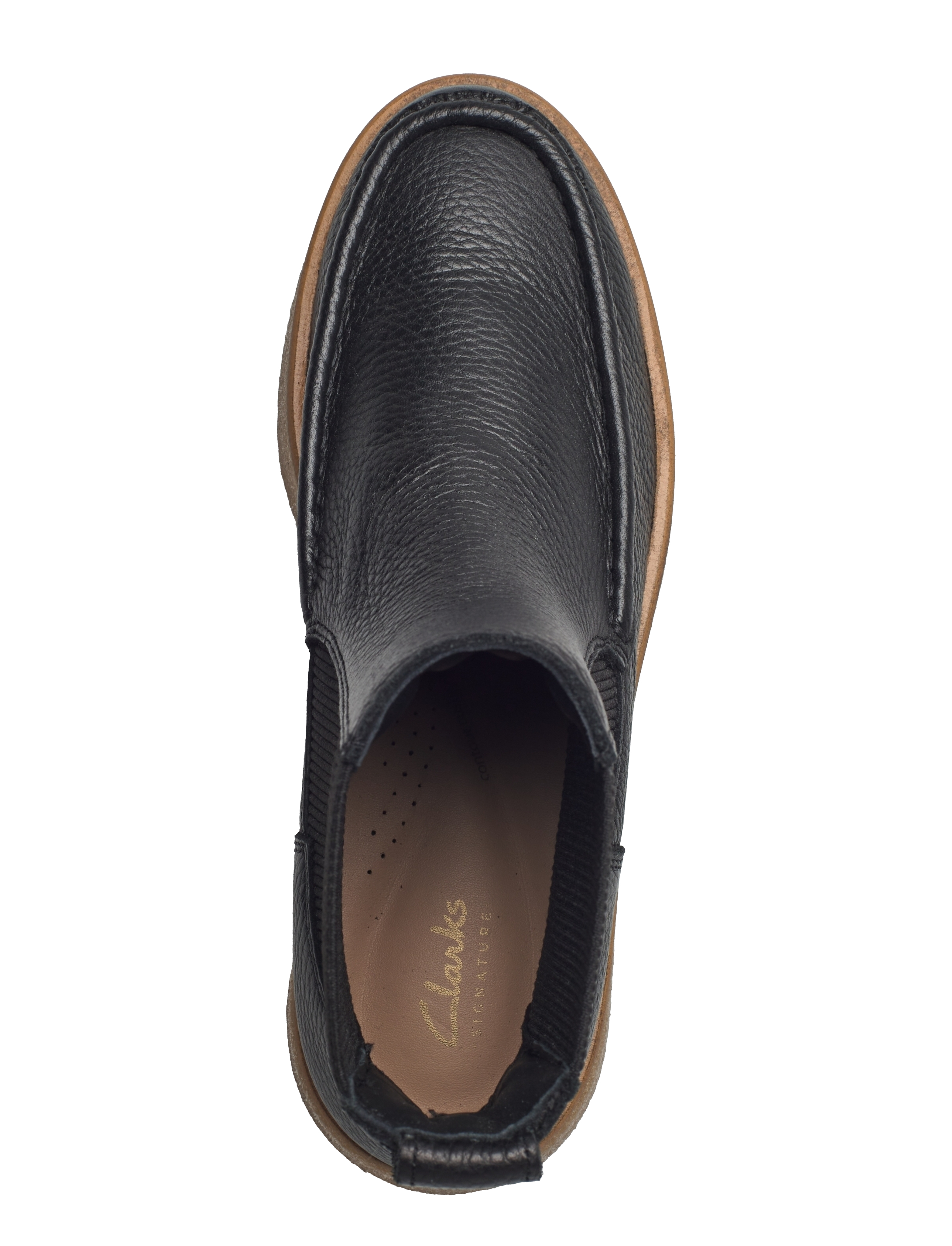 Clarks - Linoso Top D - black leather - 3