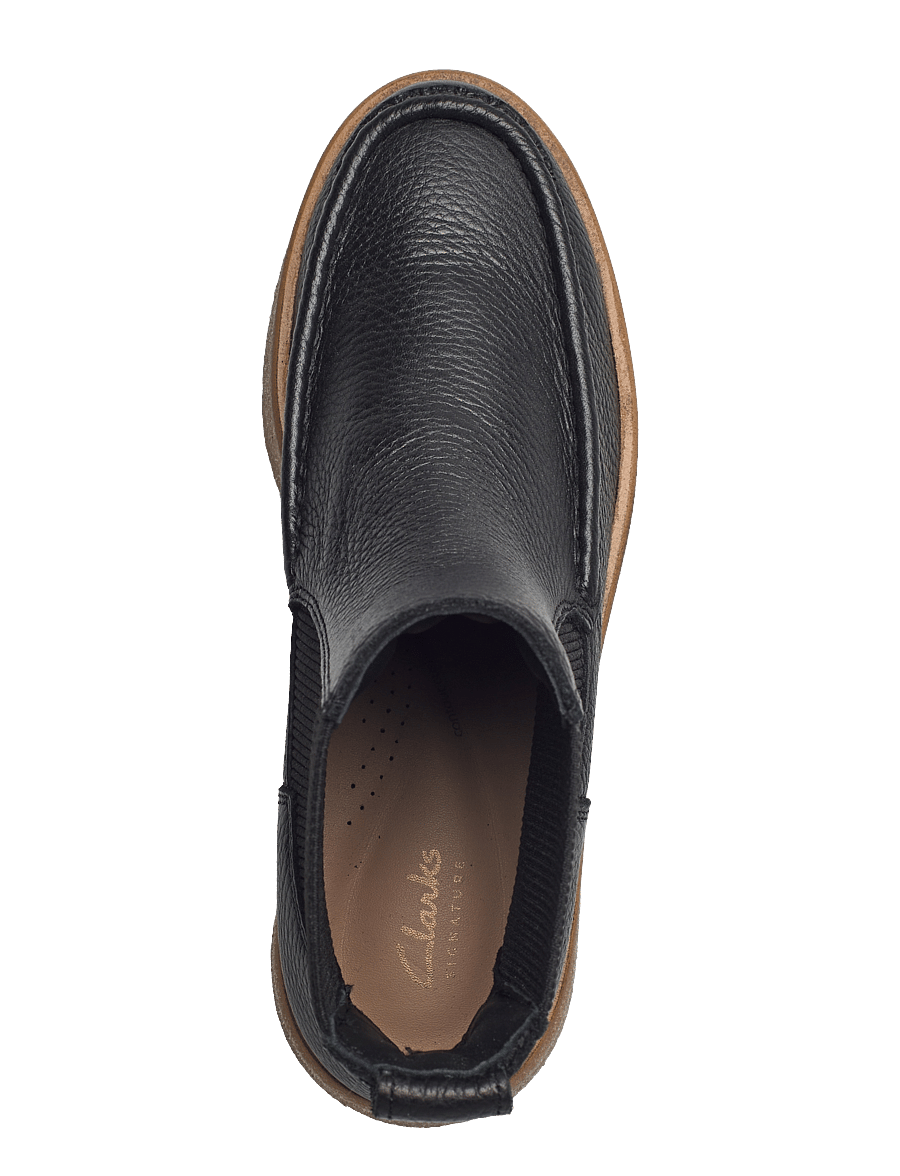 Clarks - Linoso Top D - black leather - 3