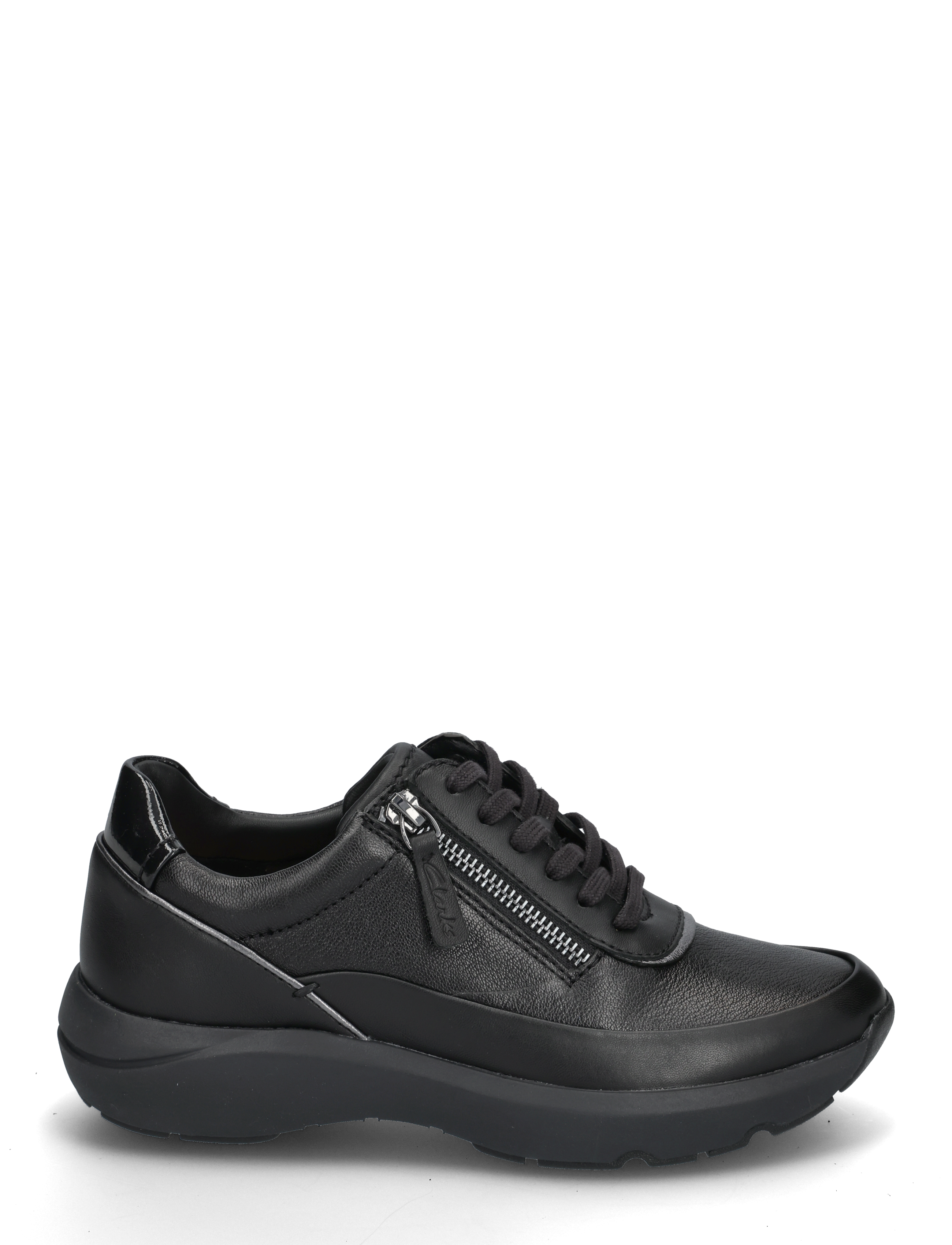 Clarks - Tivoli Zip D - black combi - 1