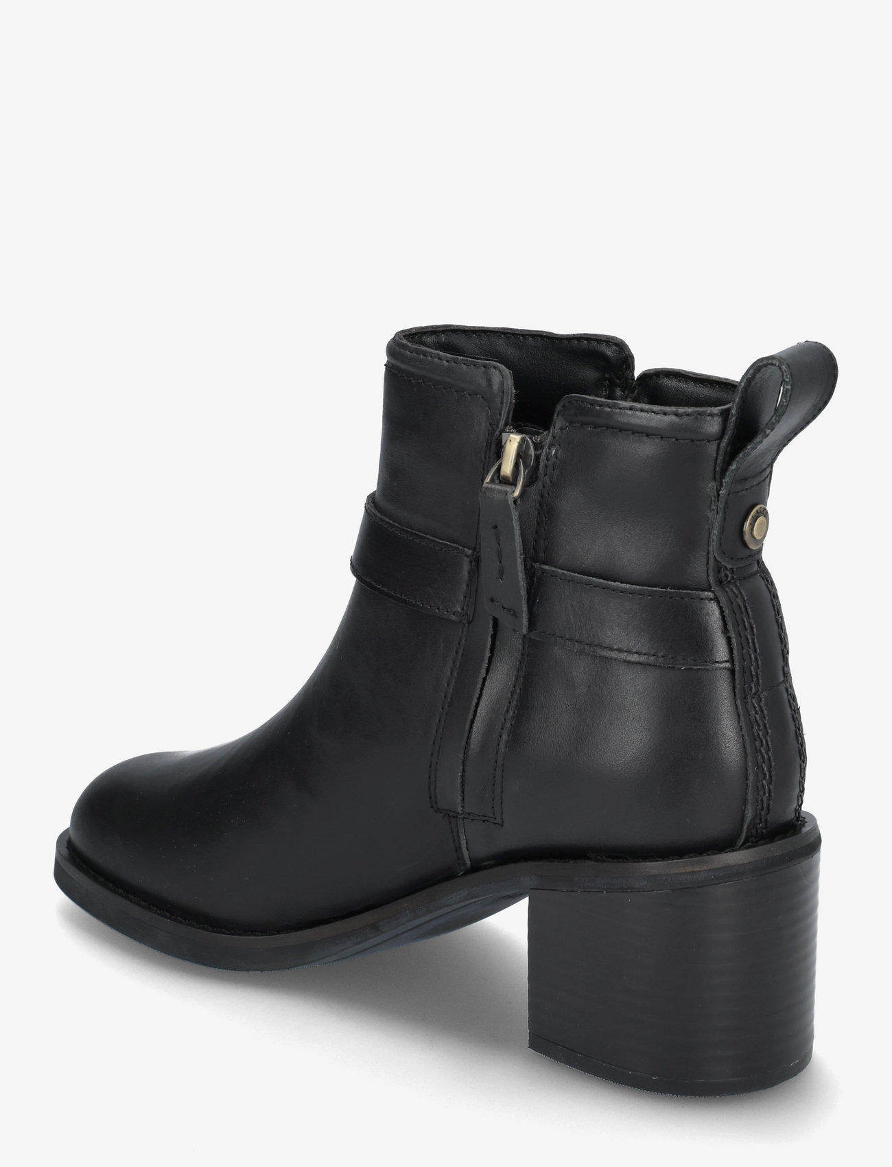Clarks - Chamberly Trim D - kõrge konts - black leather - 1