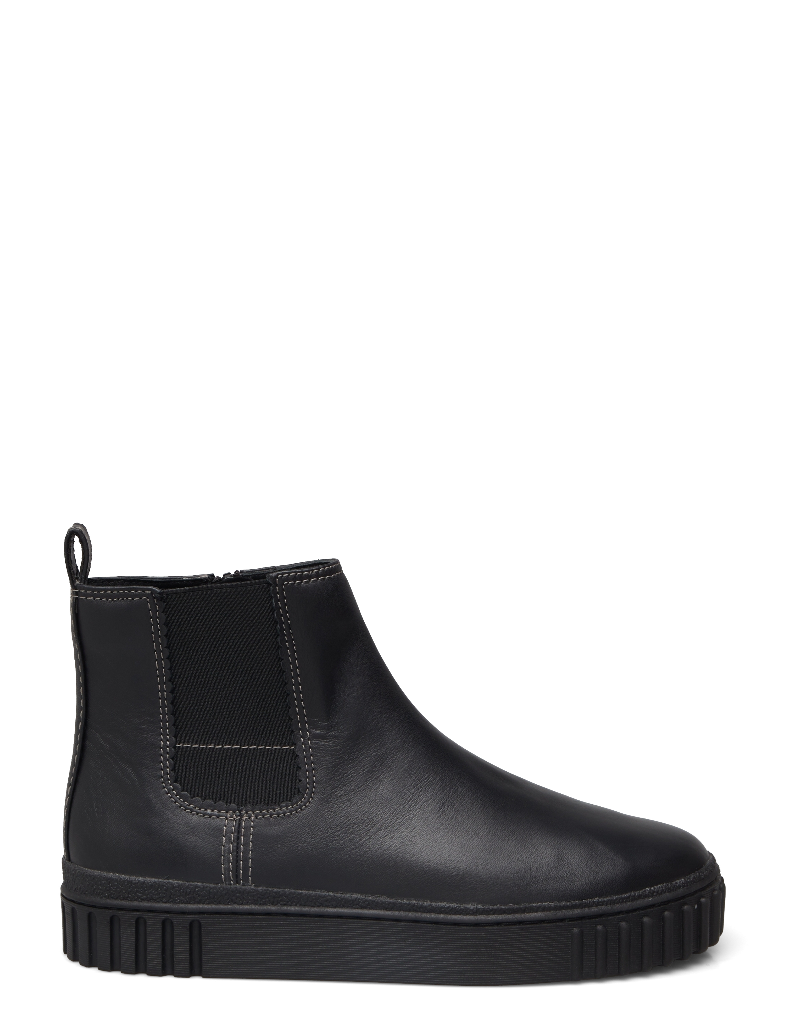 Clarks - Mayhill Top D - black leather - 1