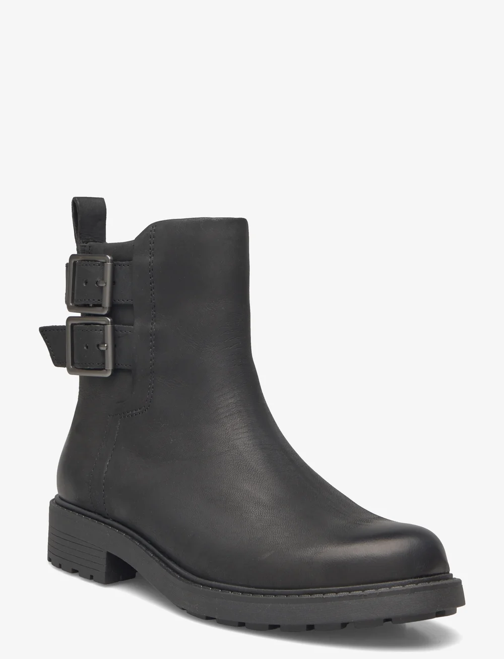 Clarks - Orinoco2 Bay D - bottines plates - black leather - 0