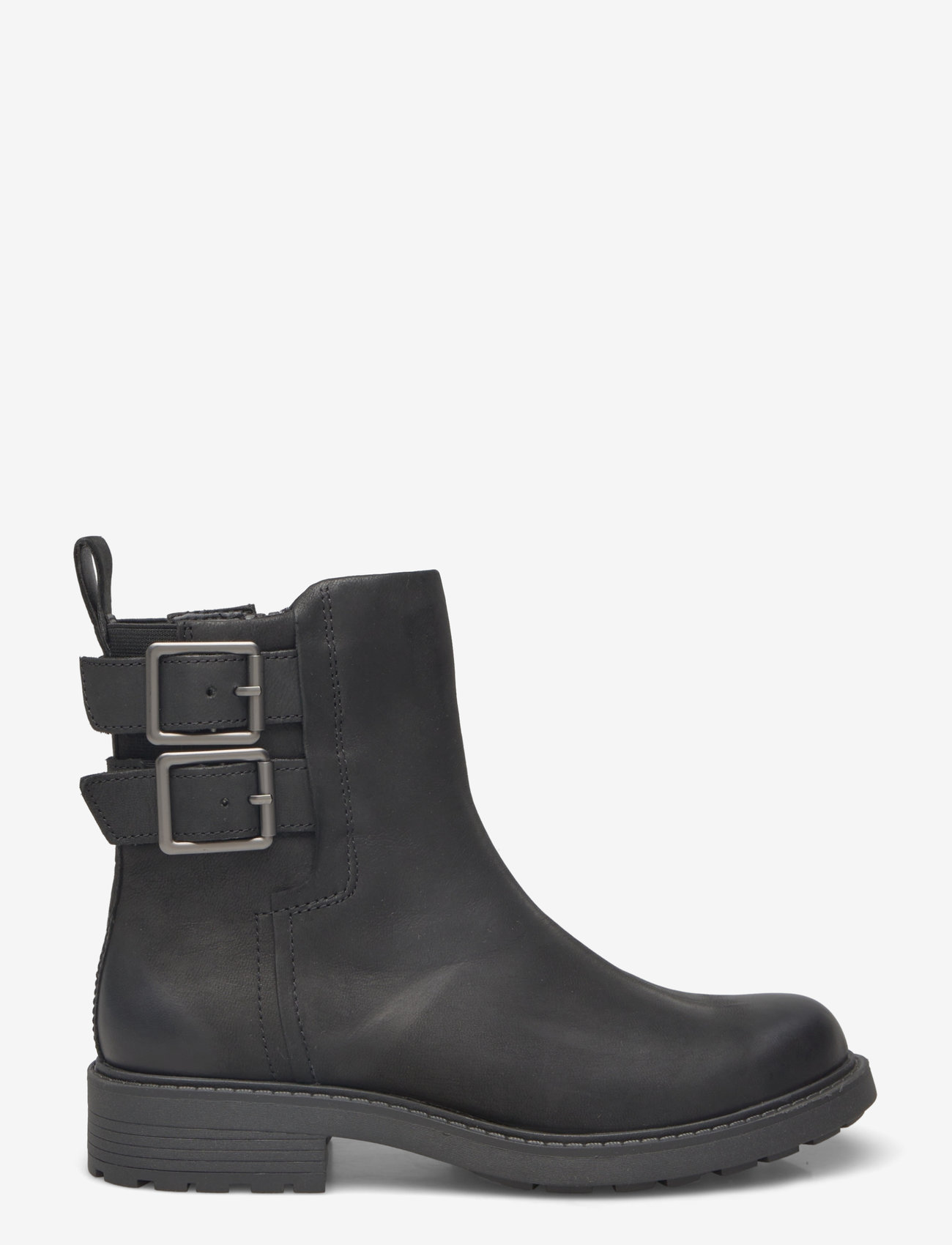Clarks - Orinoco2 Bay D - flade ankelstøvler - black leather - 1