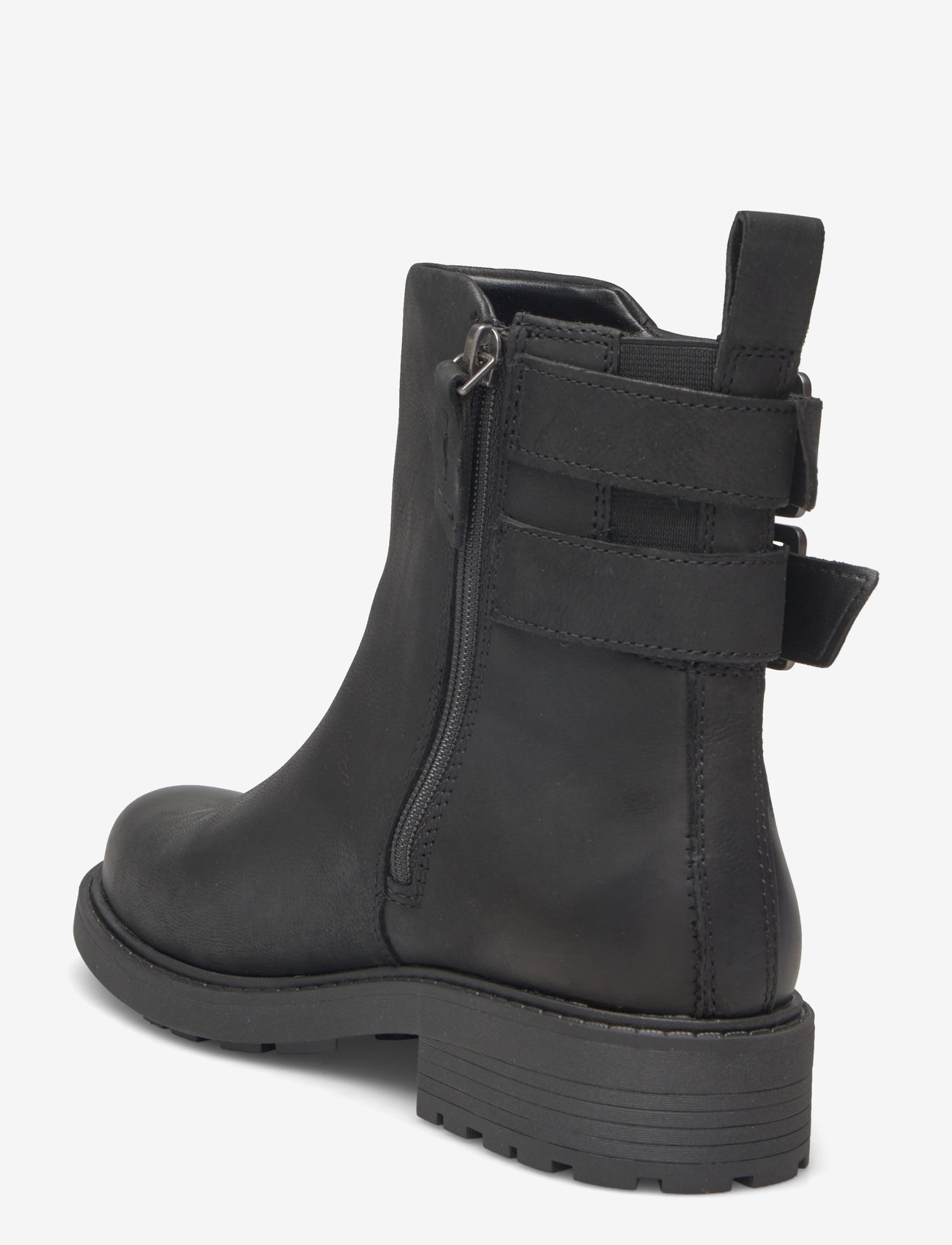 Clarks - Orinoco2 Bay D - flade ankelstøvler - black leather - 2