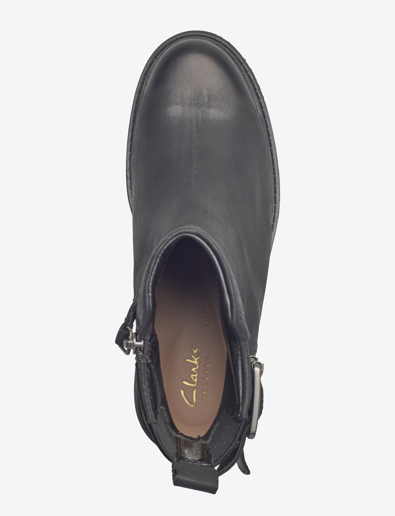 Clarks - Orinoco2 Bay D - flade ankelstøvler - black leather - 3