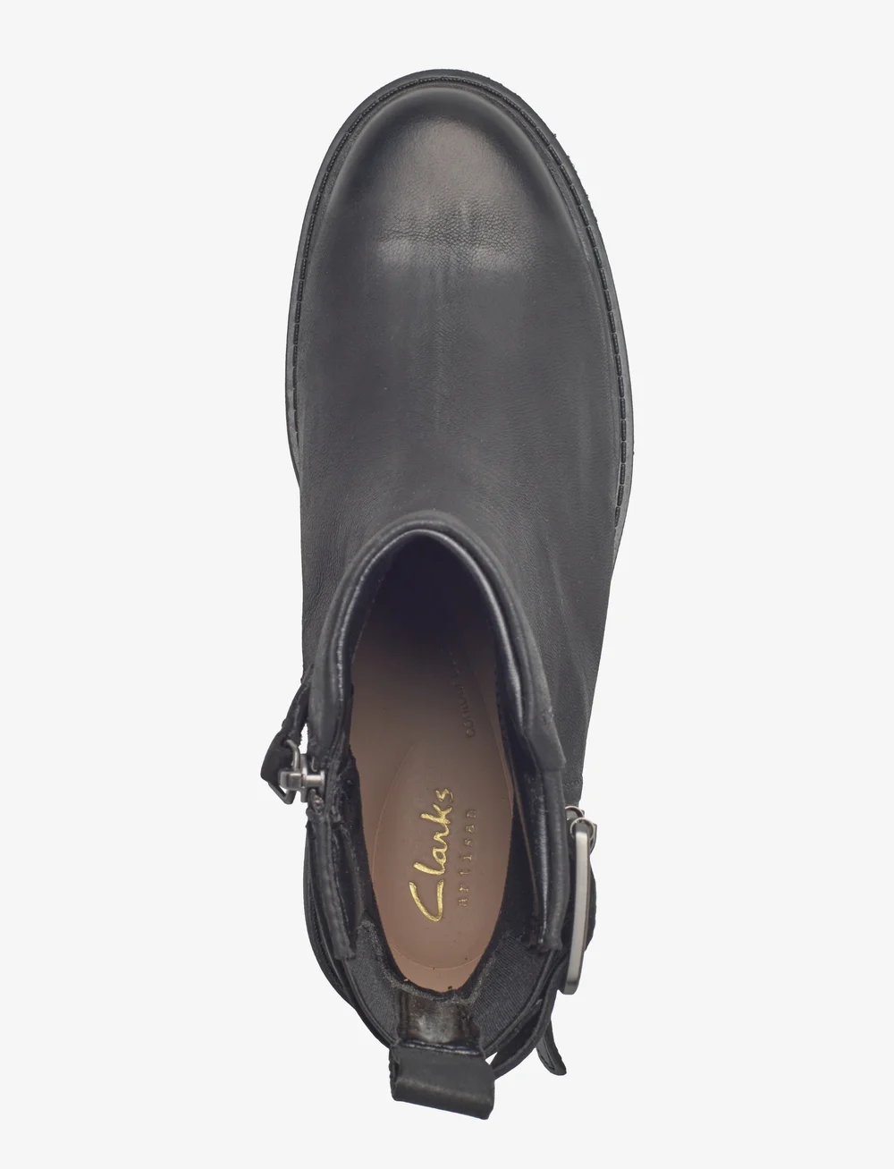 Clarks - Orinoco2 Bay D - bottines plates - black leather - 3