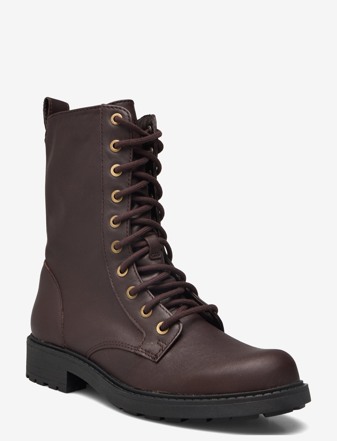 Clarks - Orinoco2 Style D - dark brown lea - 0