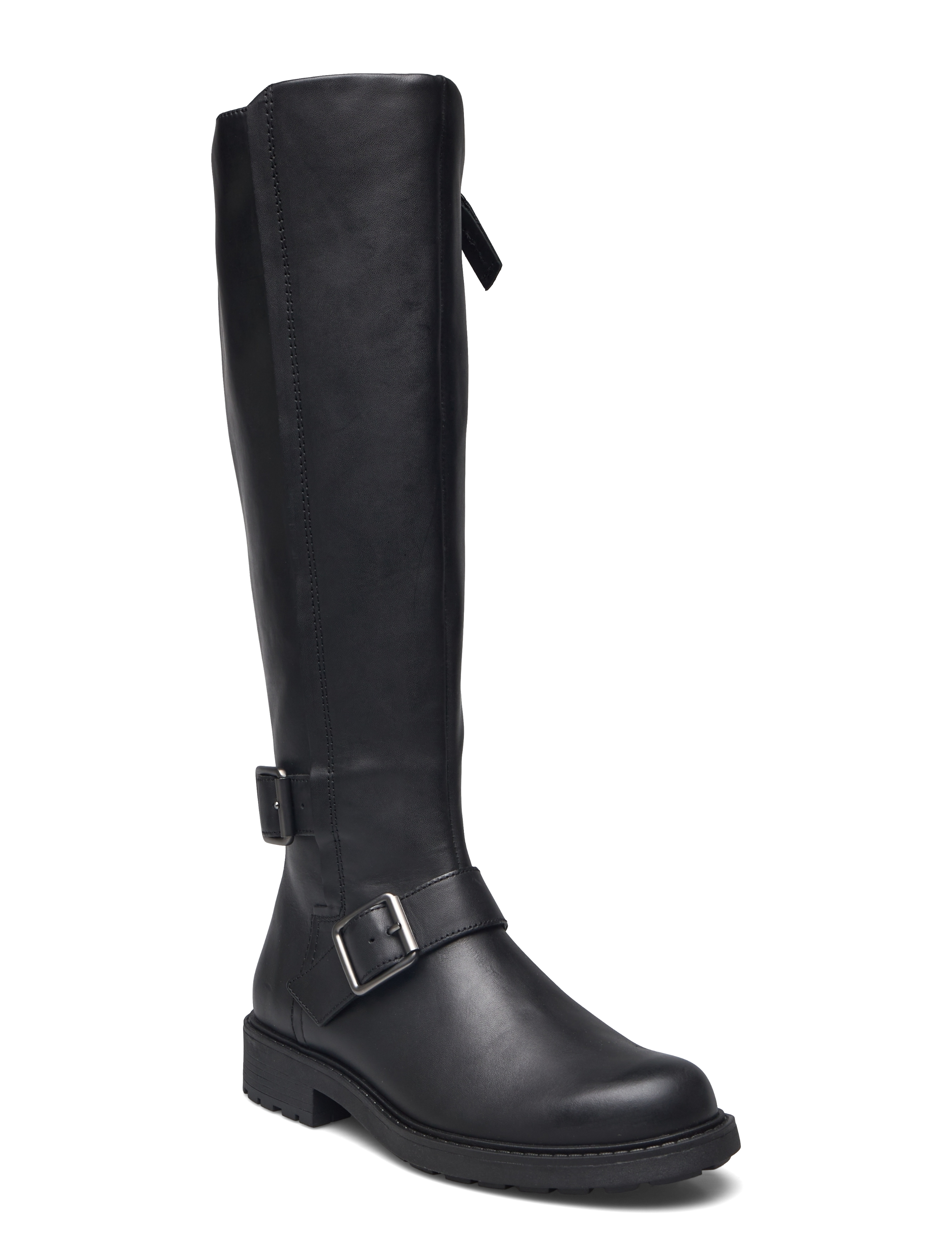 Clarks Orinoco2 Tall D, 39, Black, Støvler > Lange, Dame
