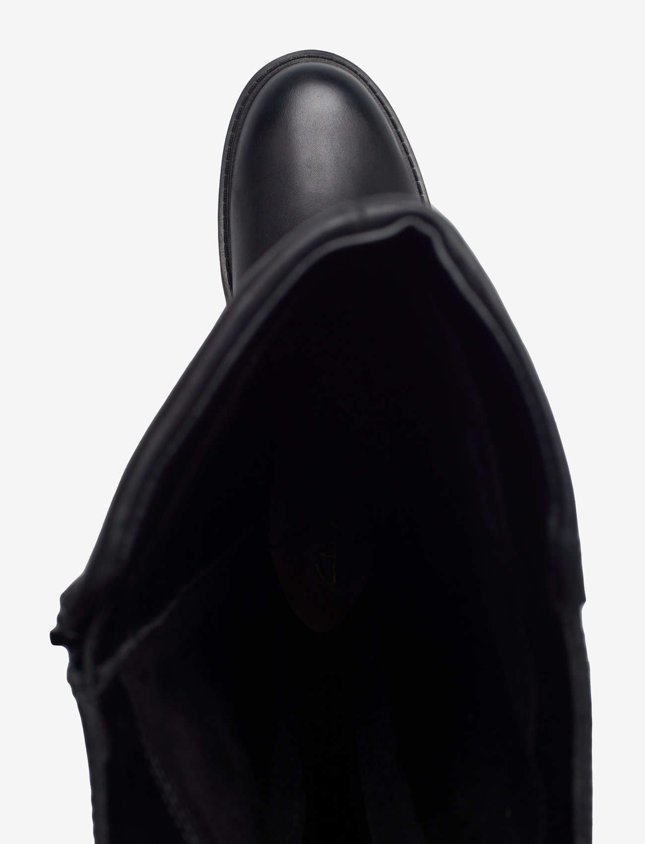 Clarks - Orinoco2 Tall D - kniehohe stiefel - black leather - 3