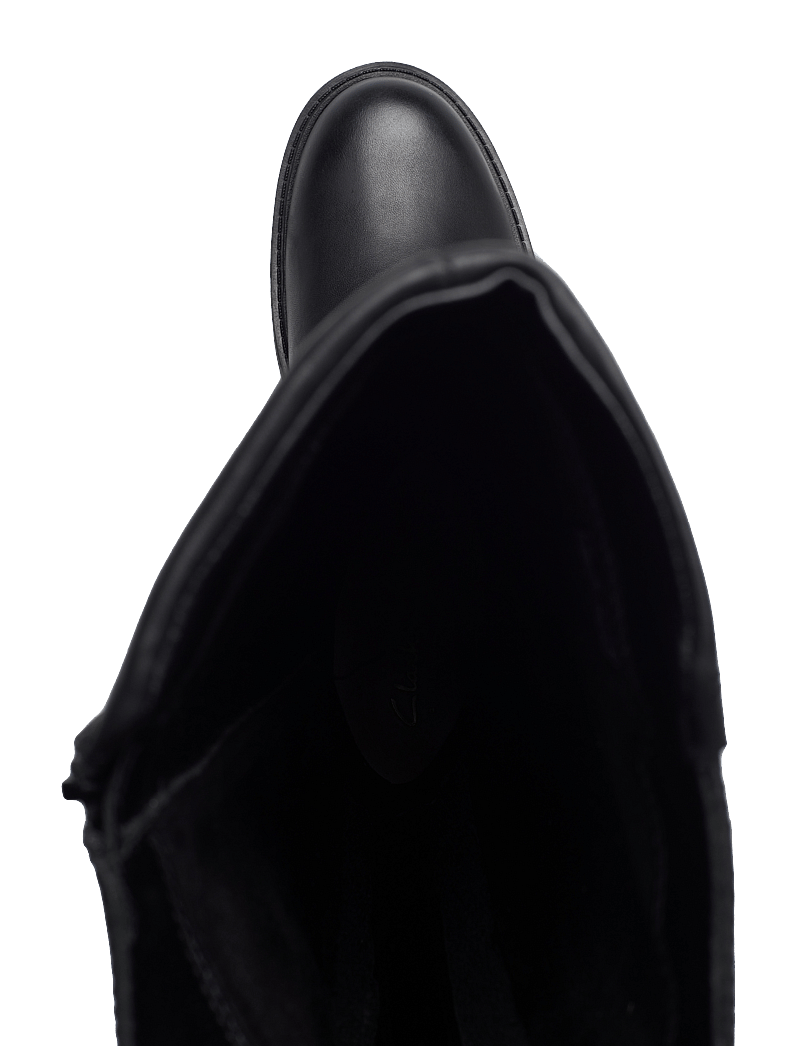 Clarks - Orinoco2 Tall D - kniehohe stiefel - black leather - 3